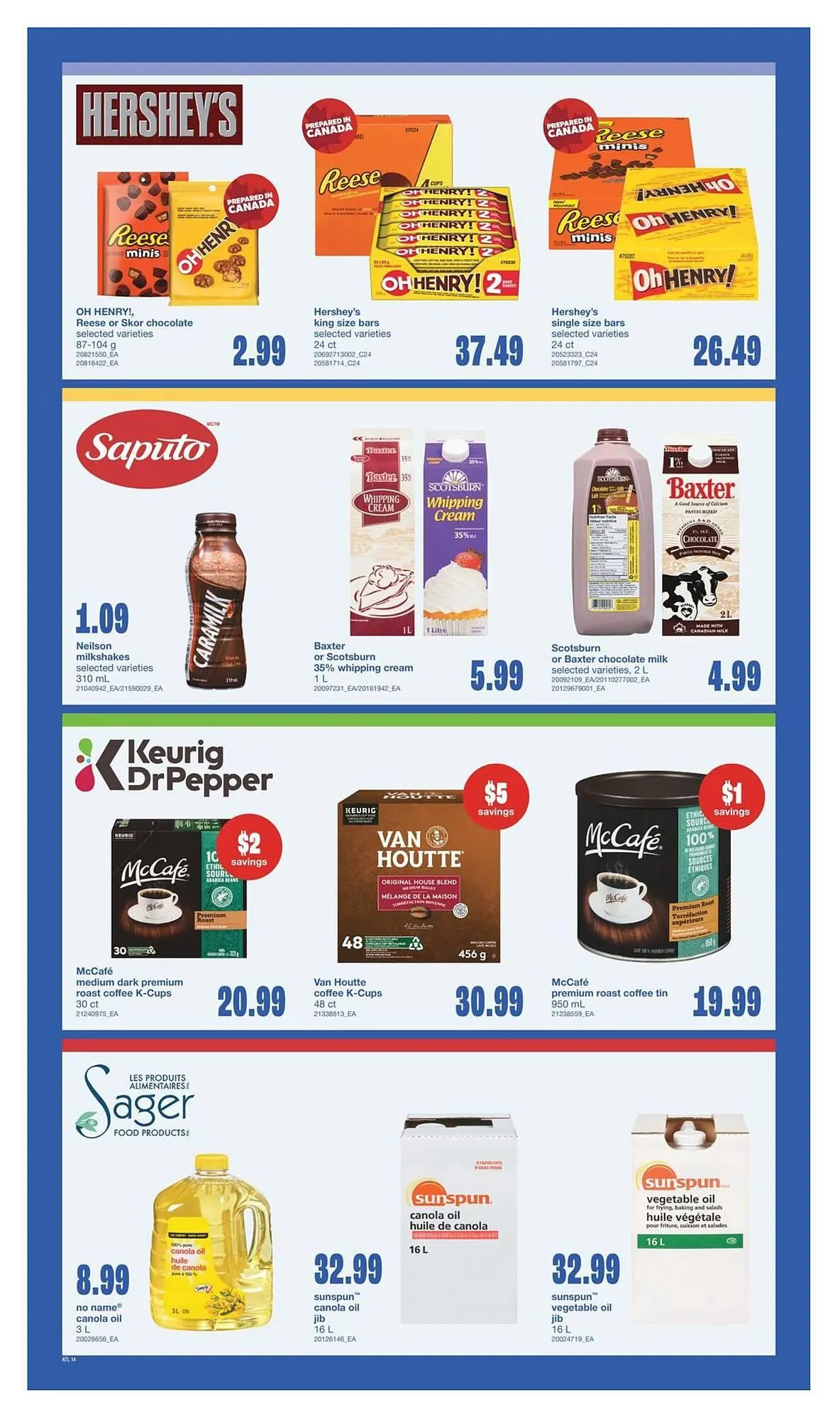 Wholesale Club flyer from March 26 to April 1 2025 - flyer page 14