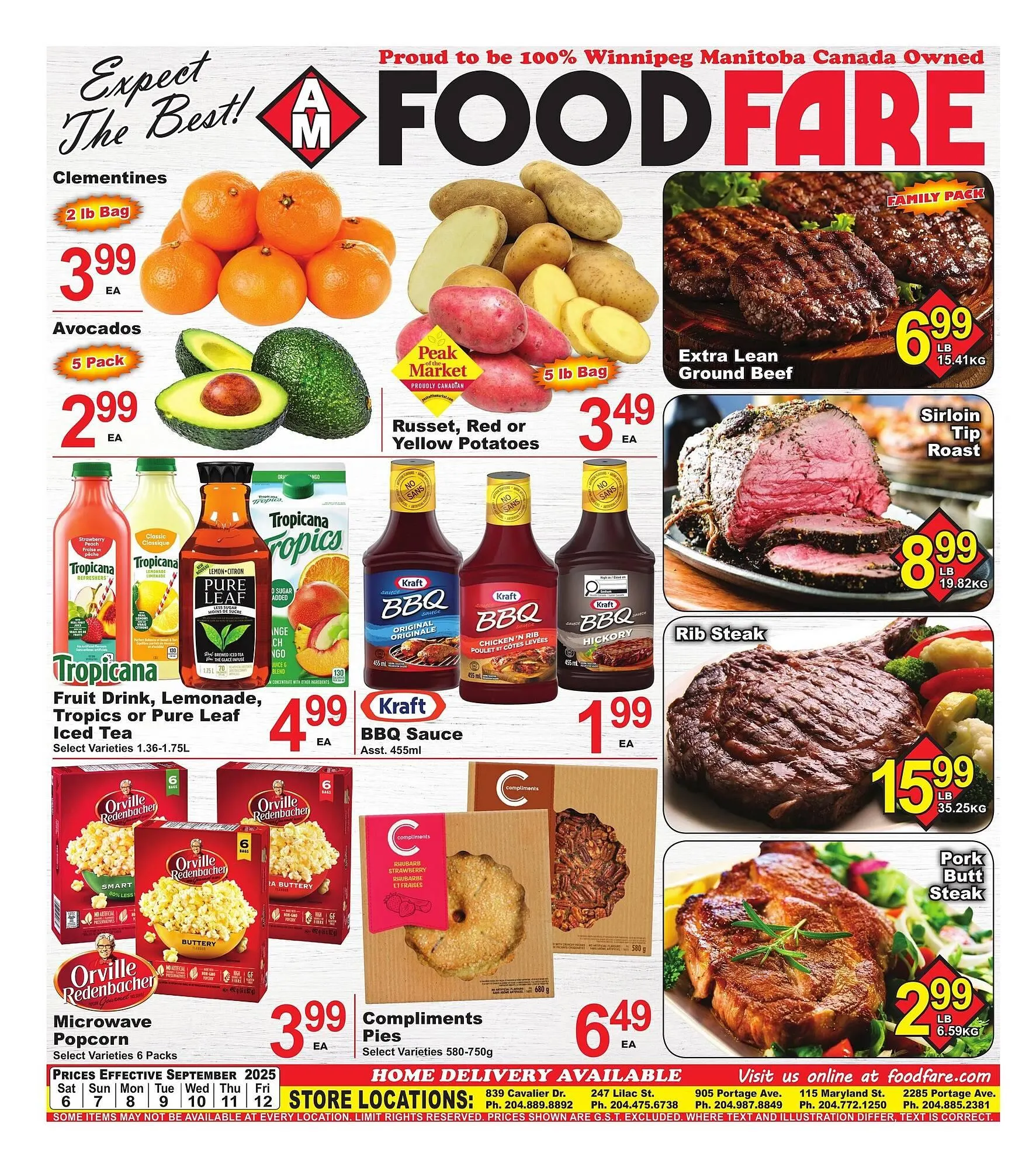 Food Fare flyer from September 5 to September 11 2025 - flyer page 1