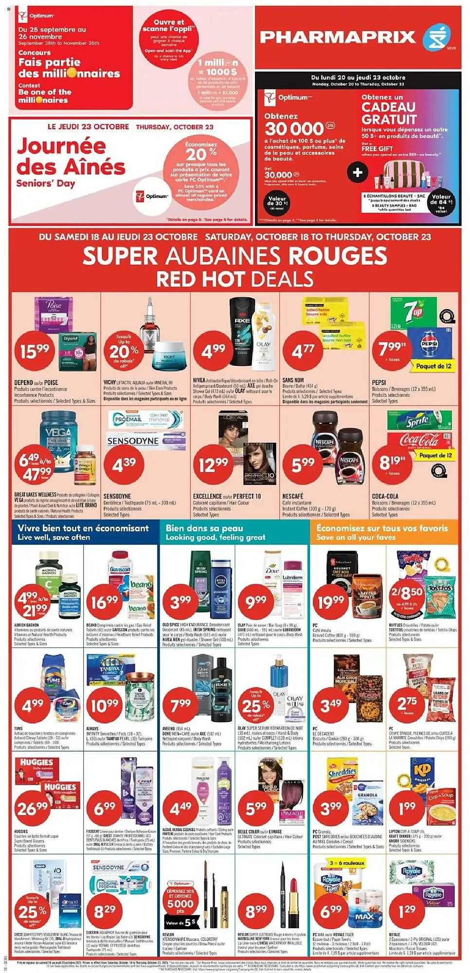 Pharmaprix flyer from October 18 to October 24 2025 - flyer page 3