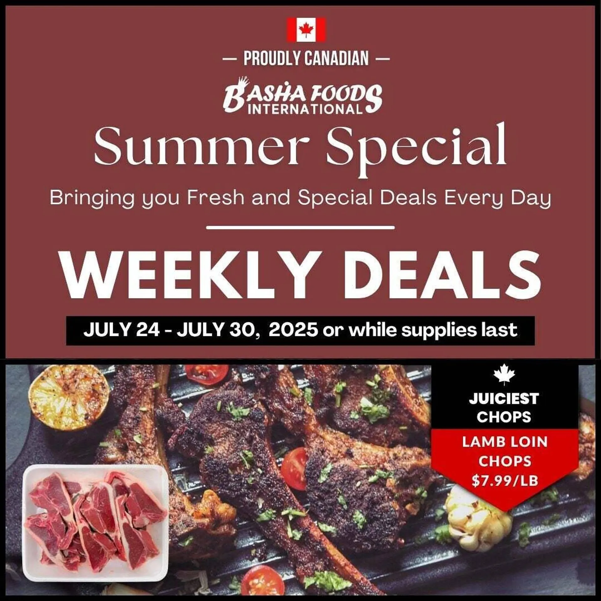 Basha Foods flyer - 1