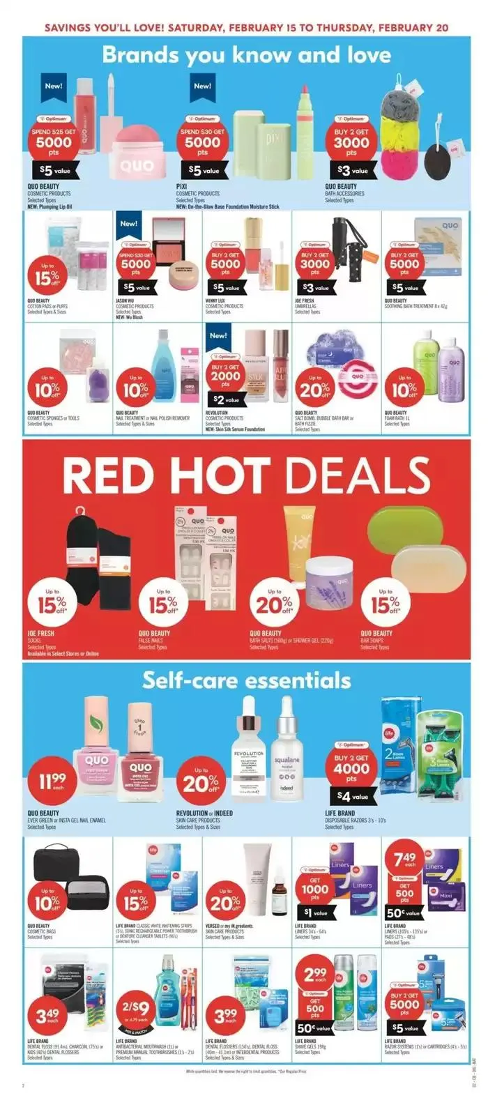 Exclusive deals and bargains from February 15 to February 20 2025 - flyer page 16