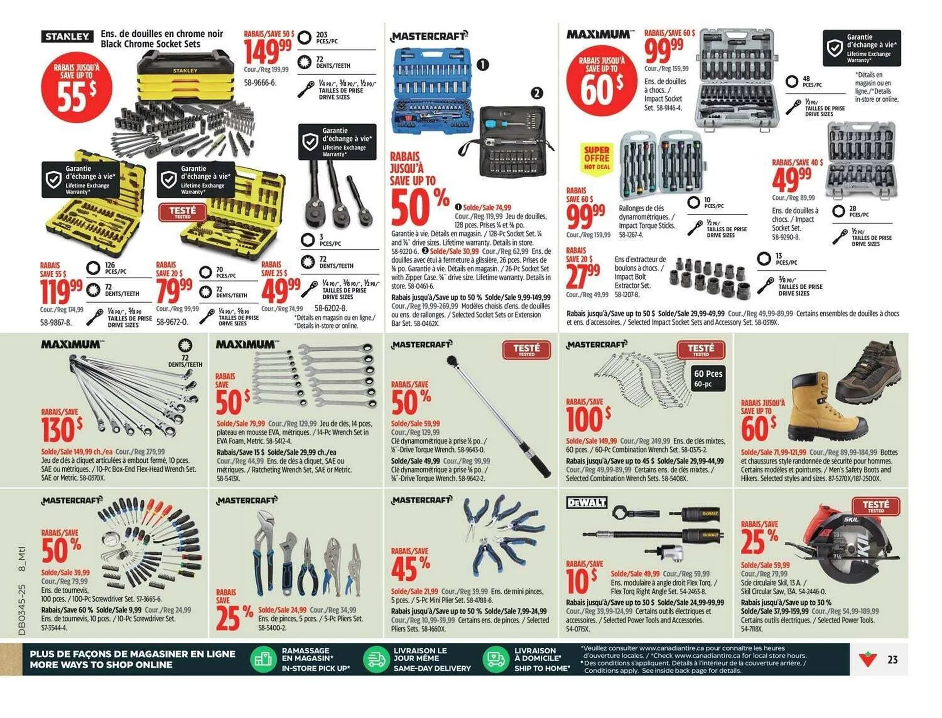 Canadian Tire flyer from October 30 to December 5 2025 - flyer page 25