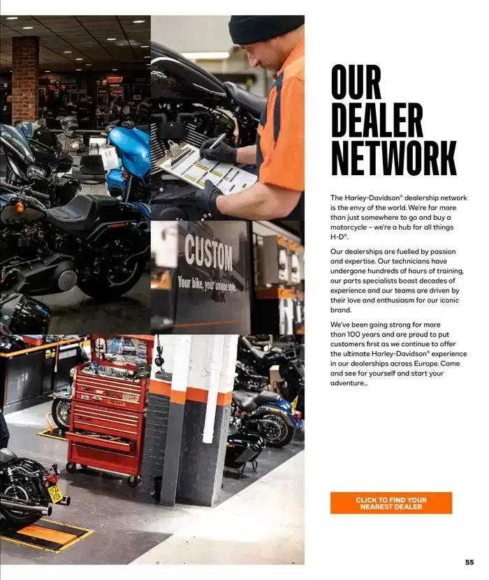 Harley Davidson 2025 Brochure from February 6 to February 6 2026 - flyer page 55