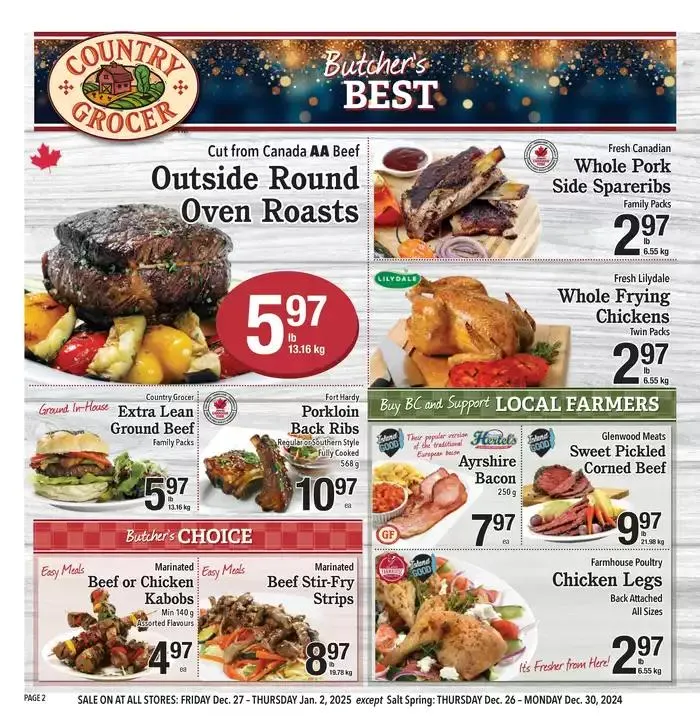 Great offer for all customers from December 26 to January 9 2025 - flyer page 2