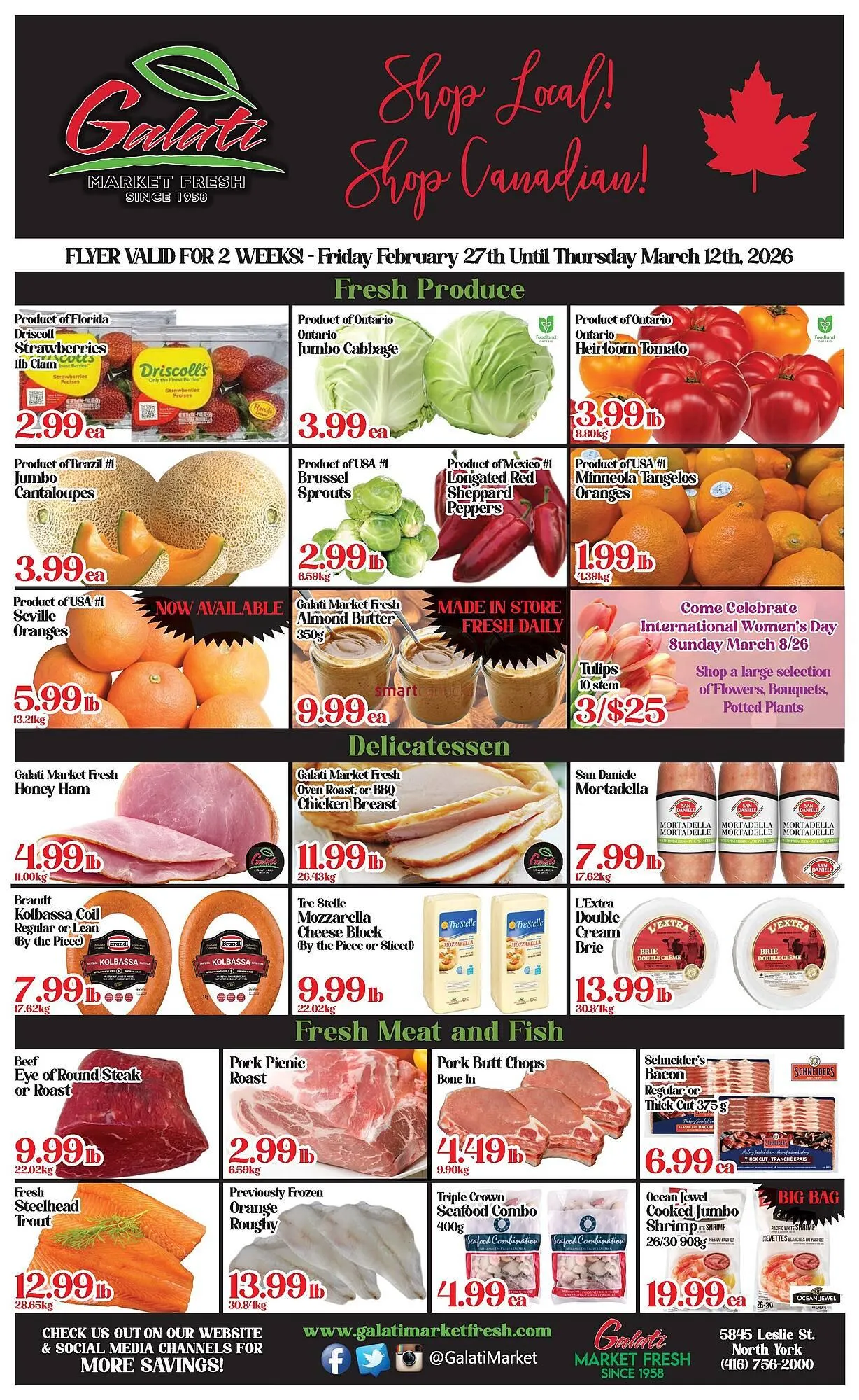 Galati Market Fresh flyer from February 27 to March 12 2026 - flyer page 1