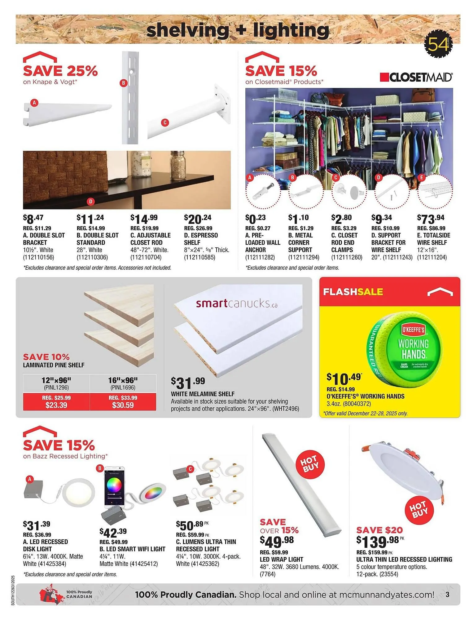 McMunn & Yates Building Supplies flyer from December 26 to December 31 2025 - flyer page 3