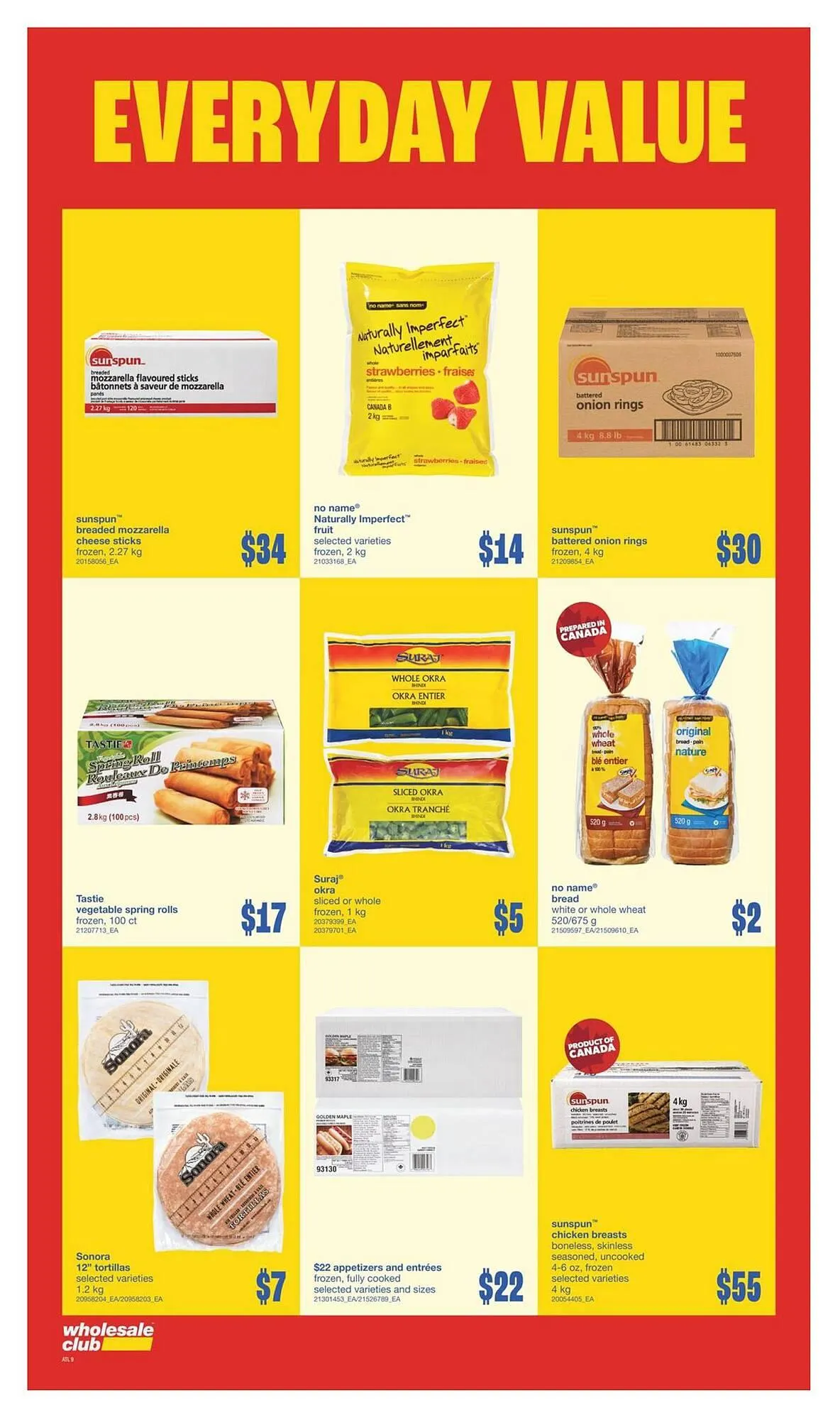 Wholesale Club flyer from March 26 to April 1 2025 - flyer page 9