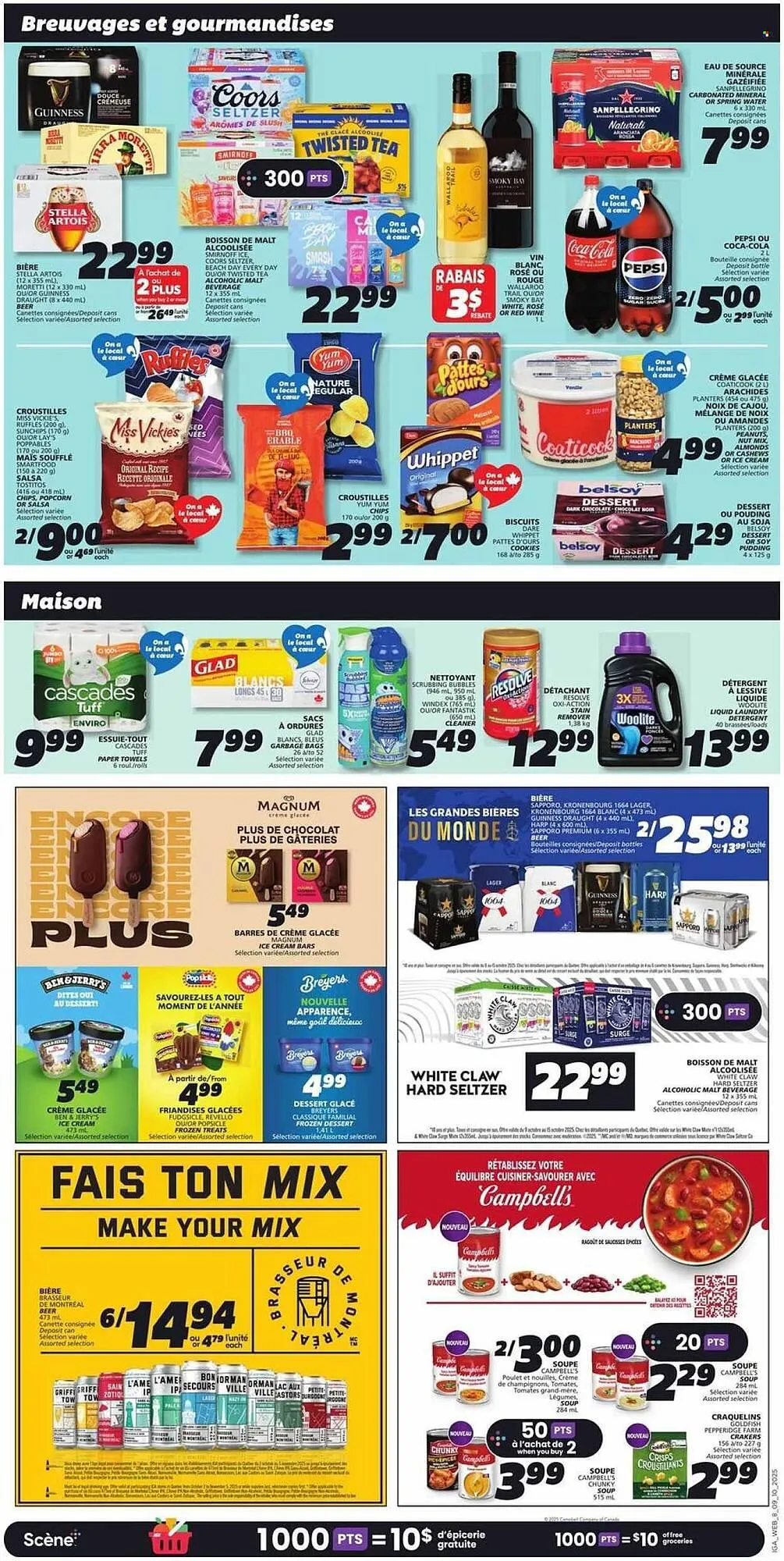IGA flyer from October 9 to October 15 2025 - flyer page 14
