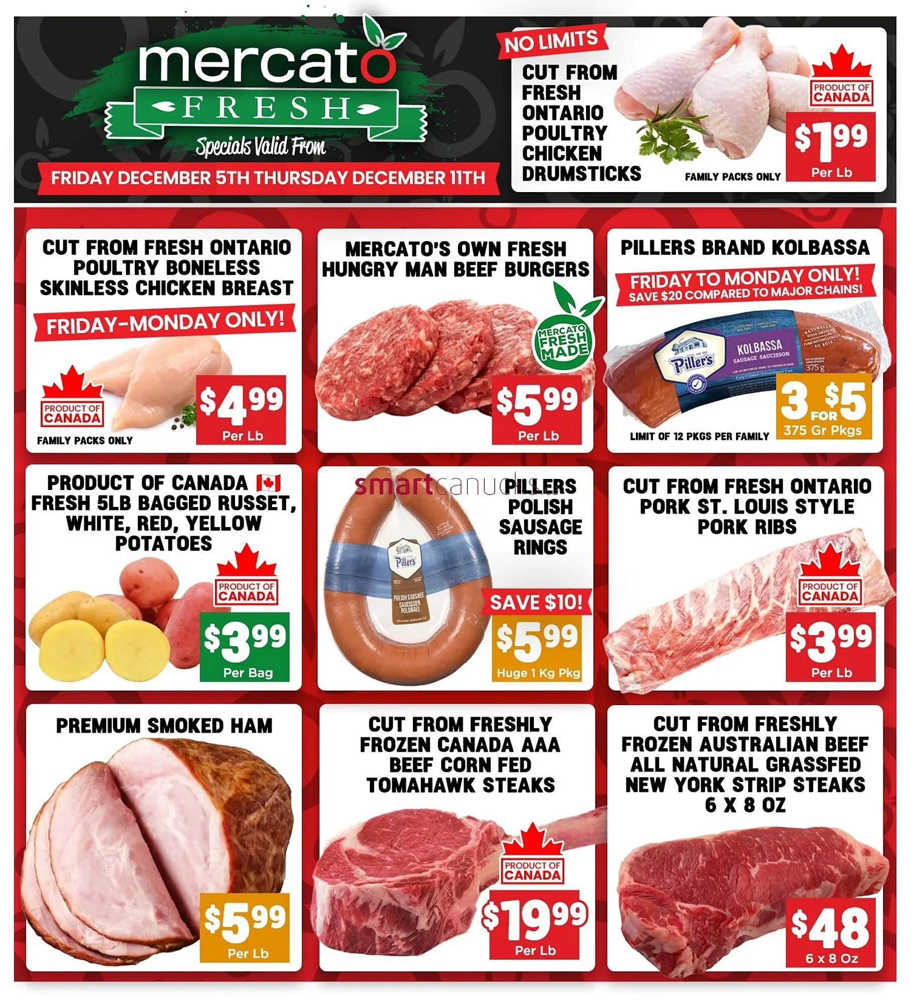 Mercato Fresh flyer from December 5 to December 11 2025 - flyer page 1