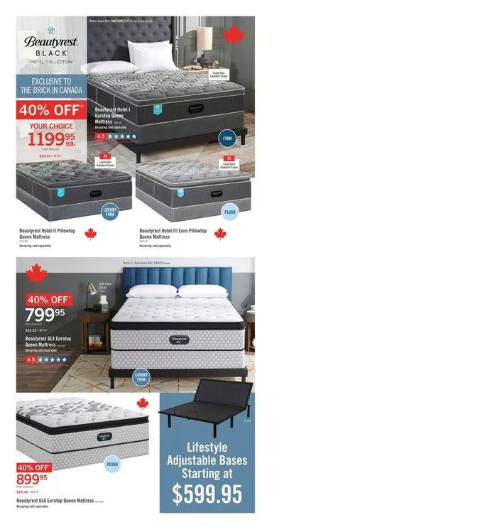 Brick Mattress Store from June 7 to June 19 2024 - flyer page 8