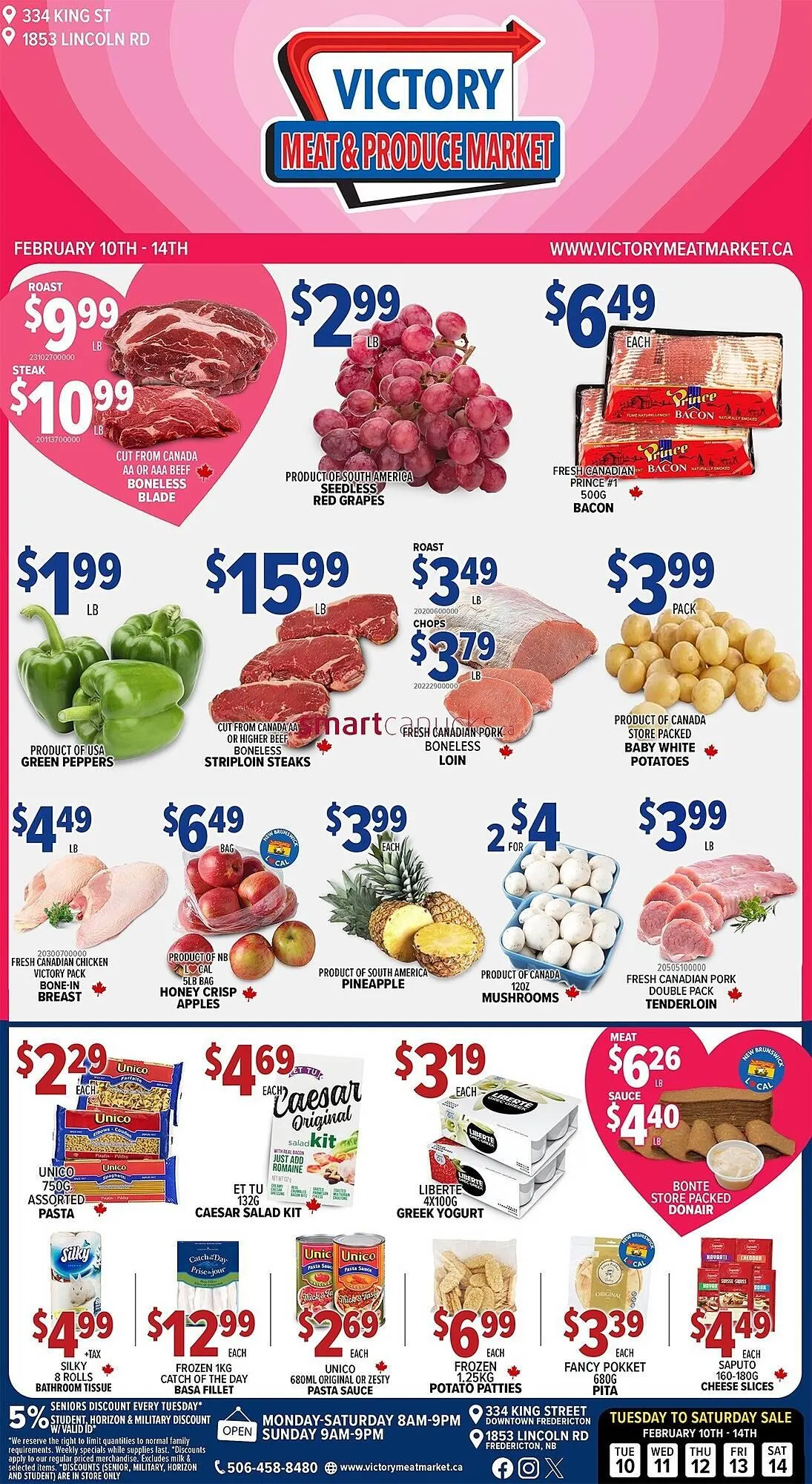 Victory Meat Market flyer - 1