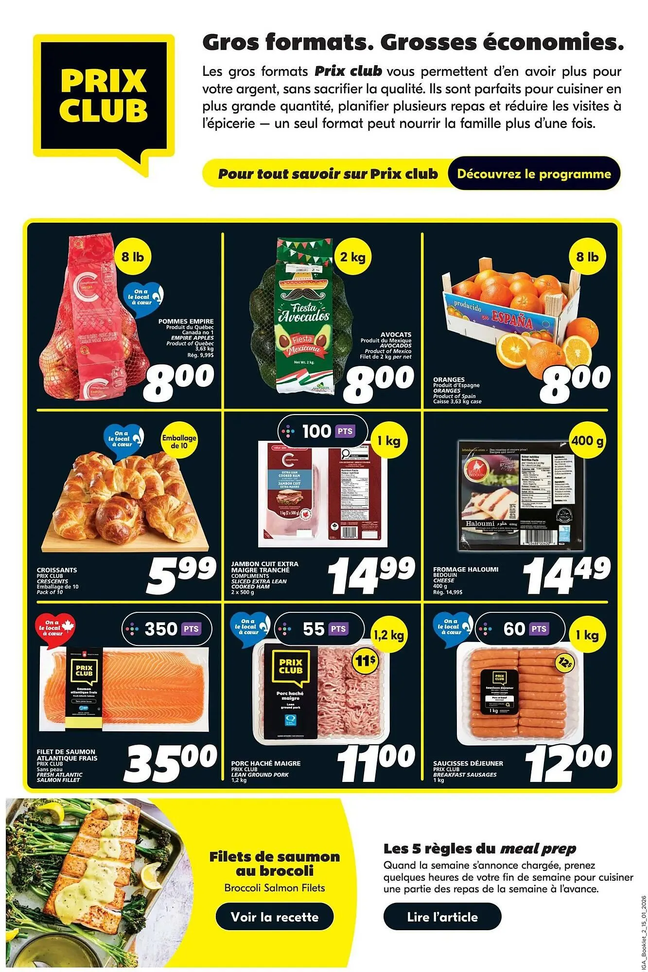IGA flyer from January 15 to January 21 2026 - flyer page 17