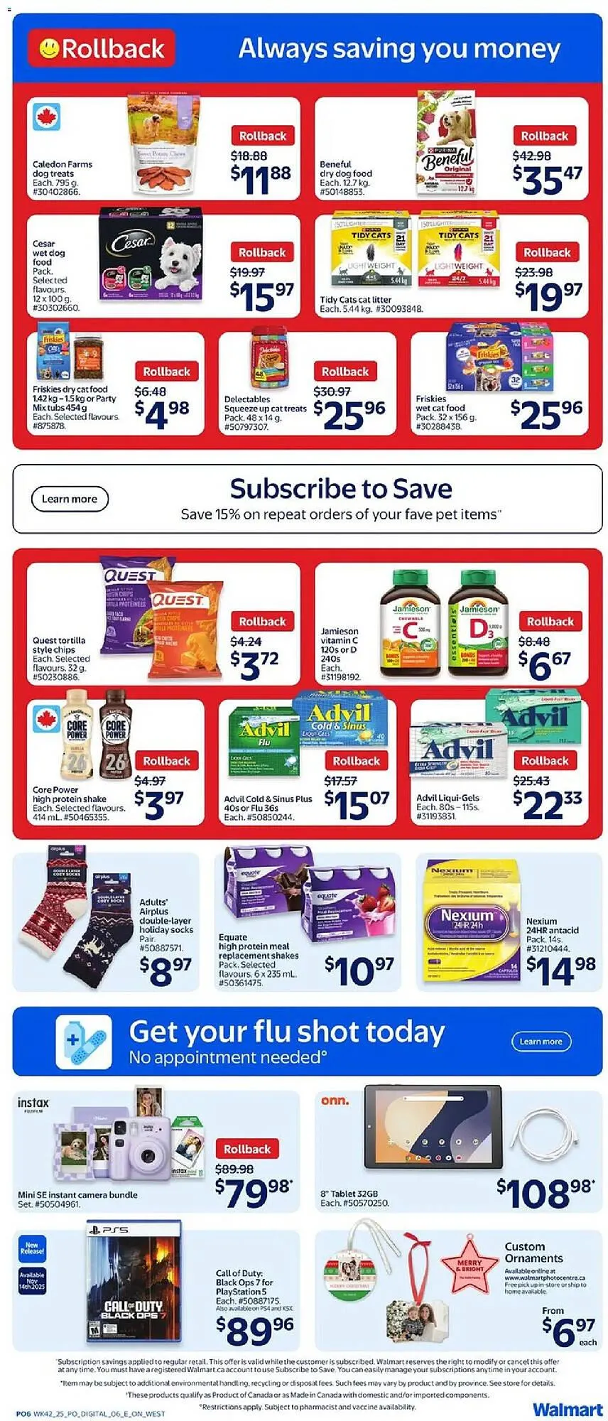 Walmart flyer from November 13 to November 20 2025 - flyer page 16
