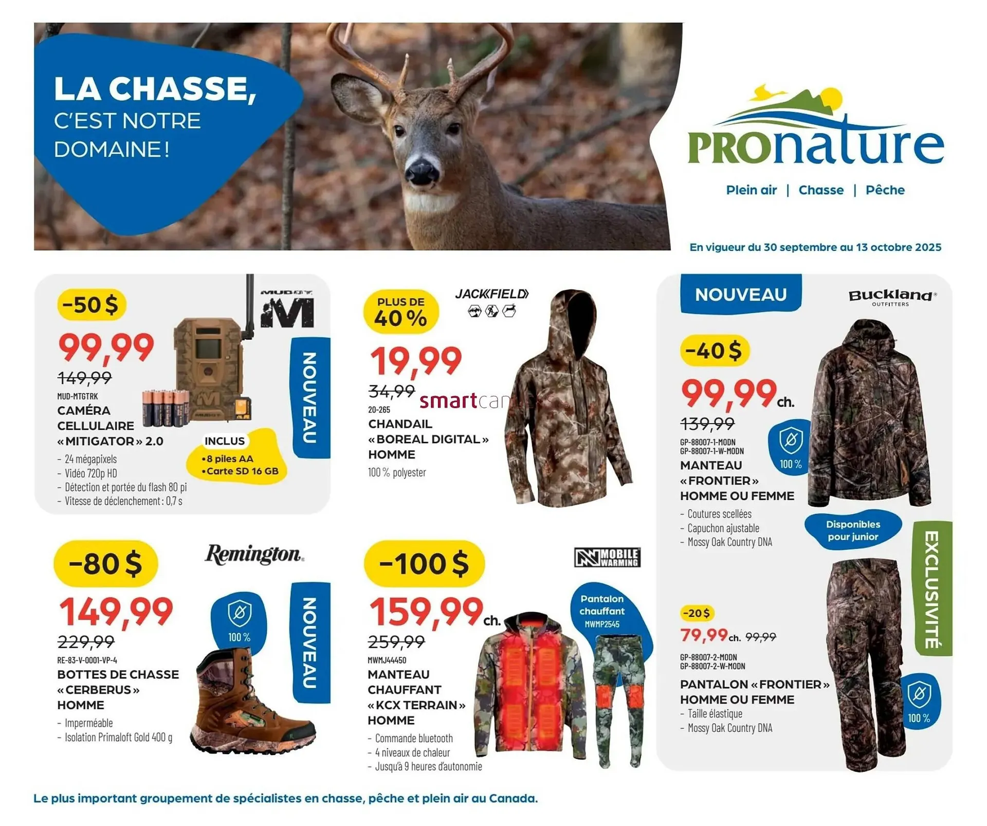 Pronature flyer from October 1 to October 7 2025 - flyer page 1