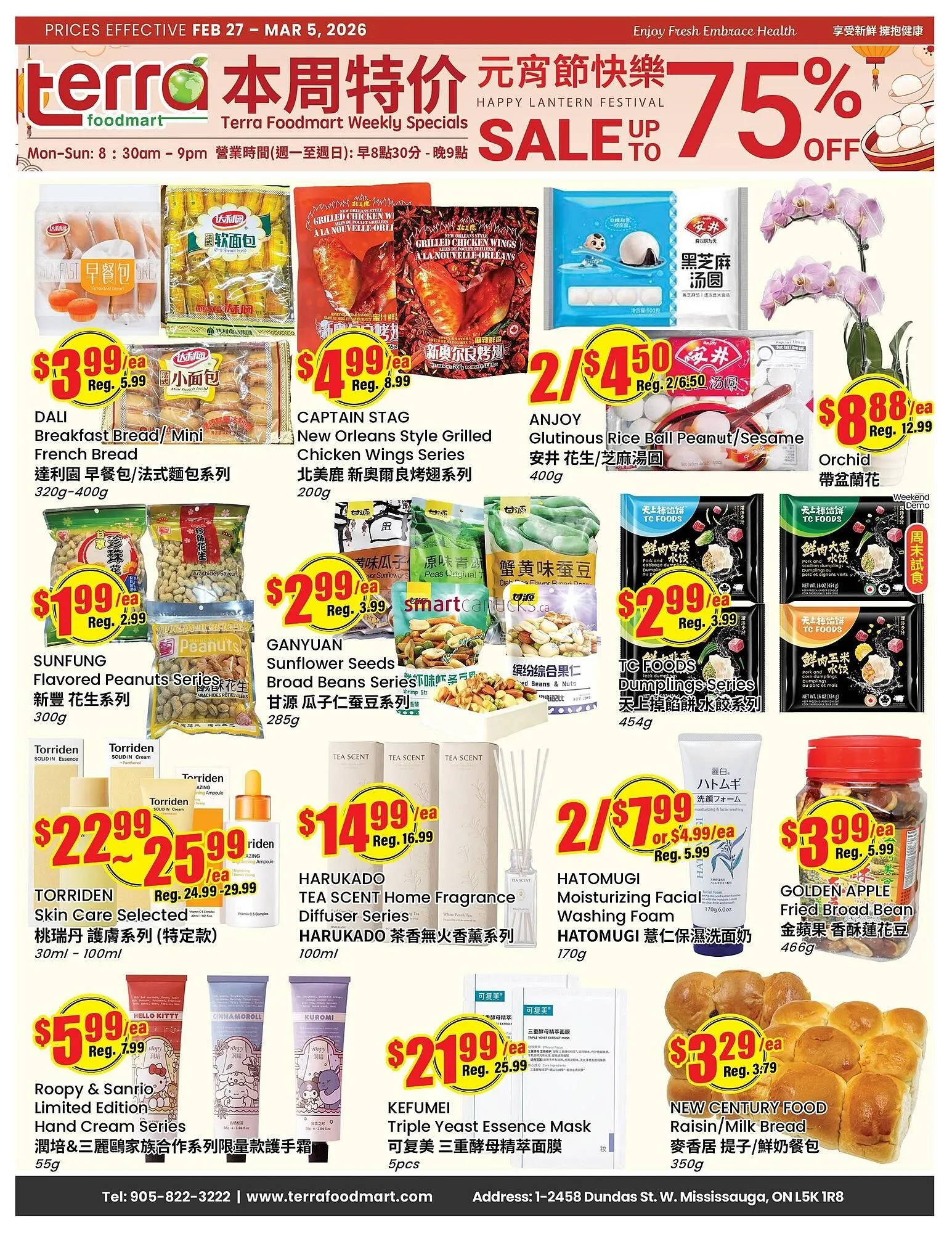 Terra Foodmart flyer from February 27 to March 5 2026 - flyer page 1