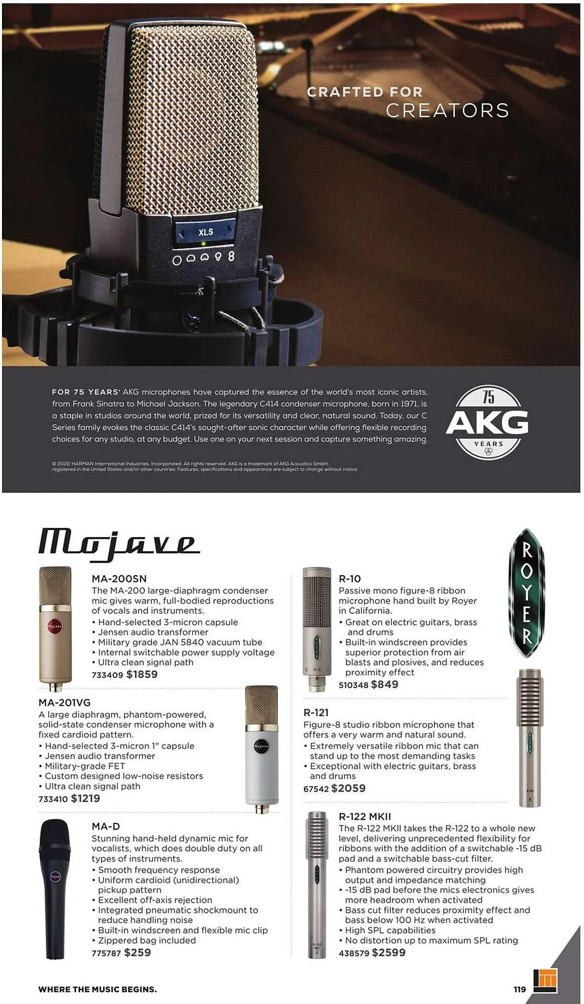 Long & McQuade flyer from October 9 to October 31 2025 - flyer page 119