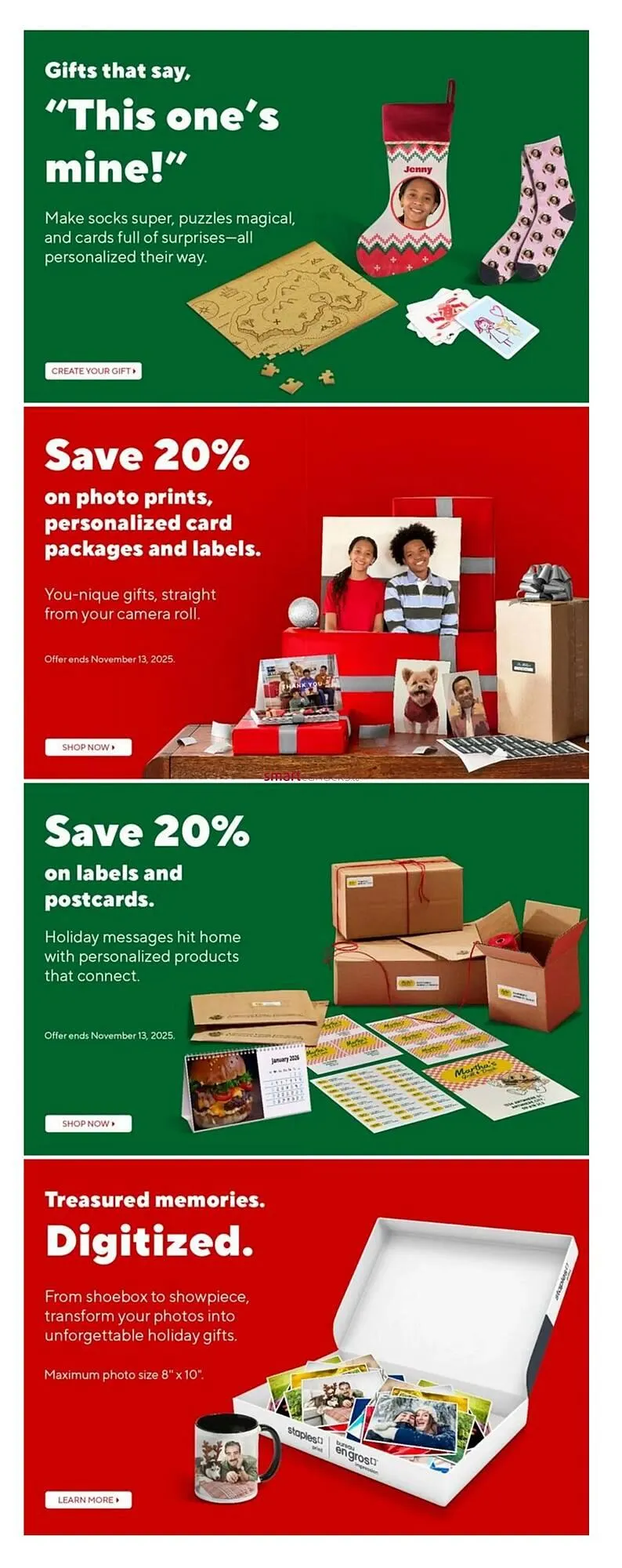 Staples flyer from November 7 to November 13 2025 - flyer page 7