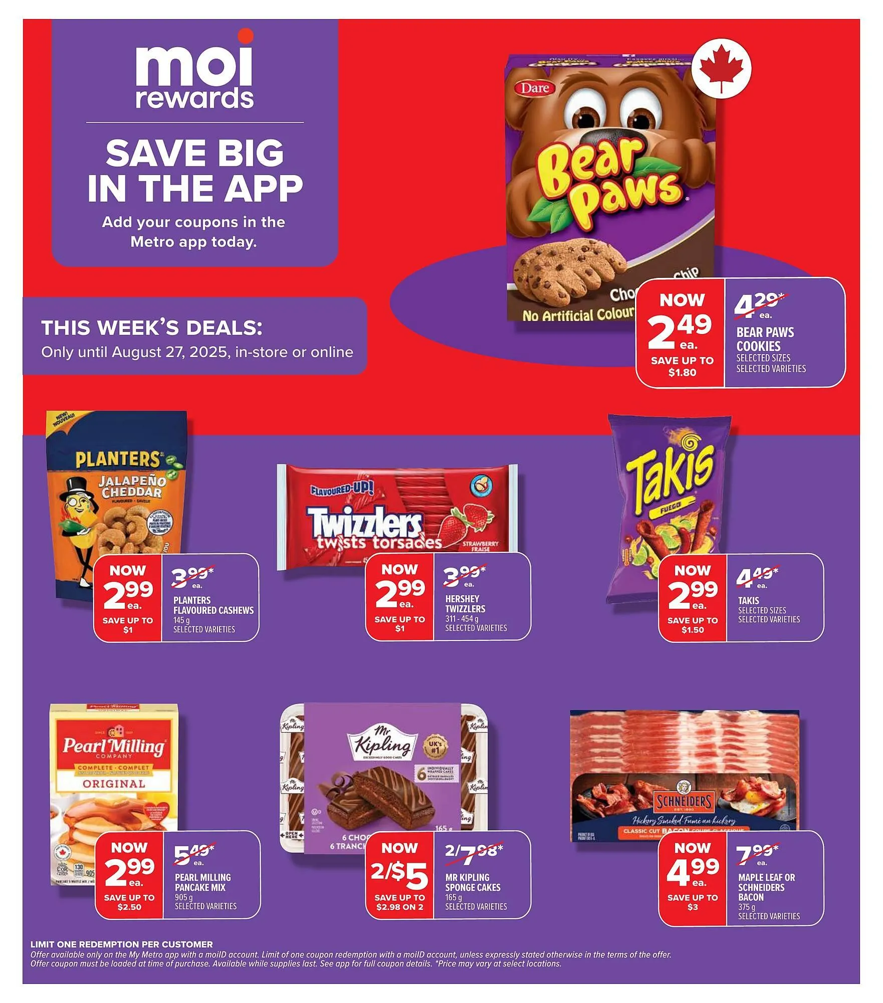 Metro flyer from August 21 to August 27 2025 - flyer page 5