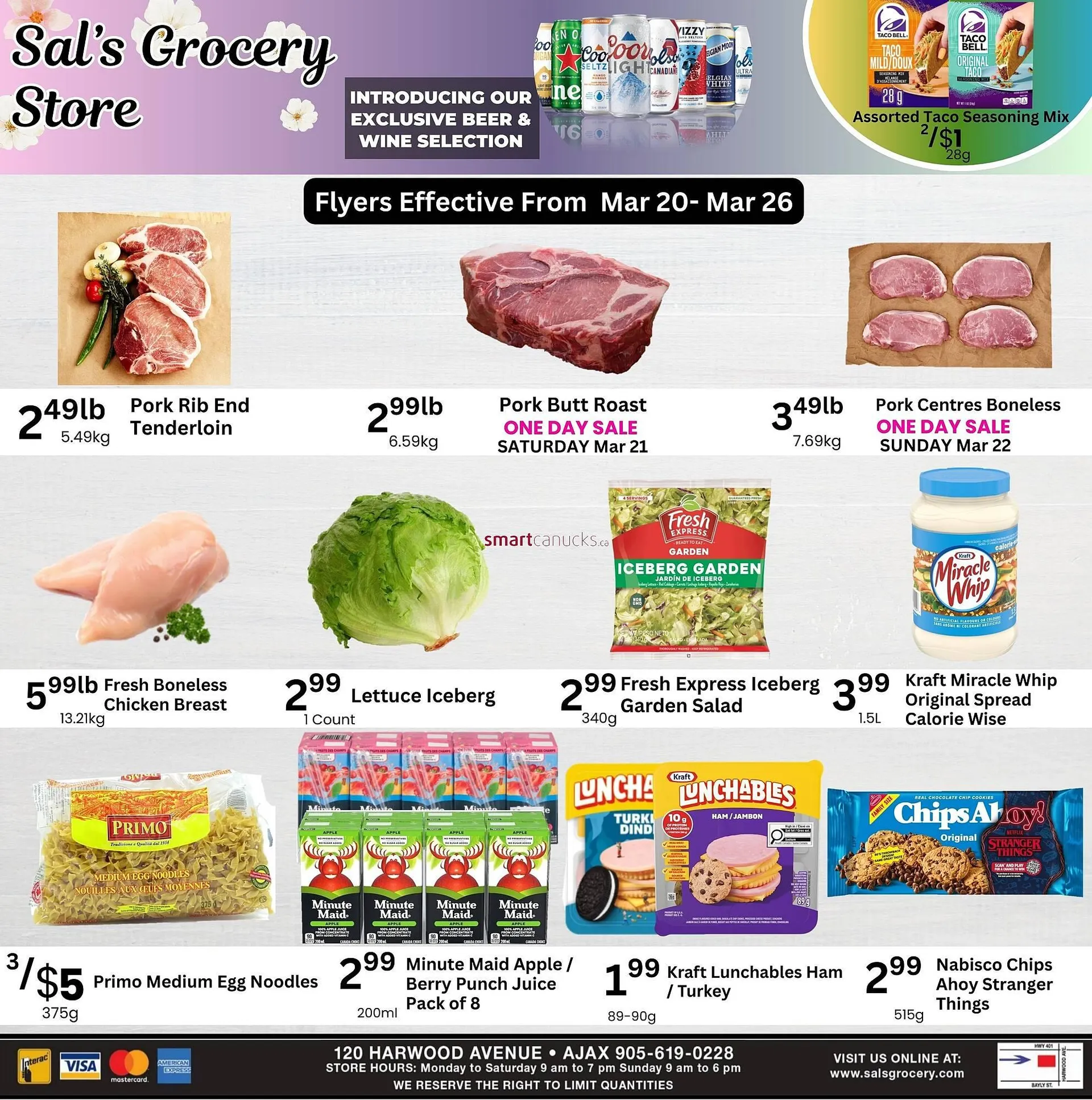 Sal's Grocery flyer from March 20 to March 26 2026 - flyer page 1
