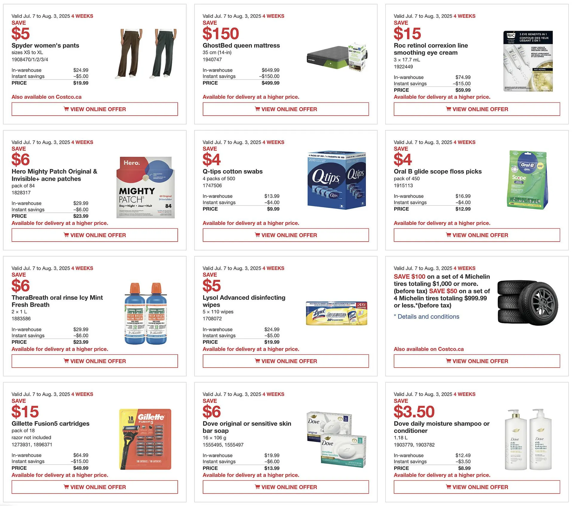 Costco flyer from July 24 to July 30 2025 - flyer page 5