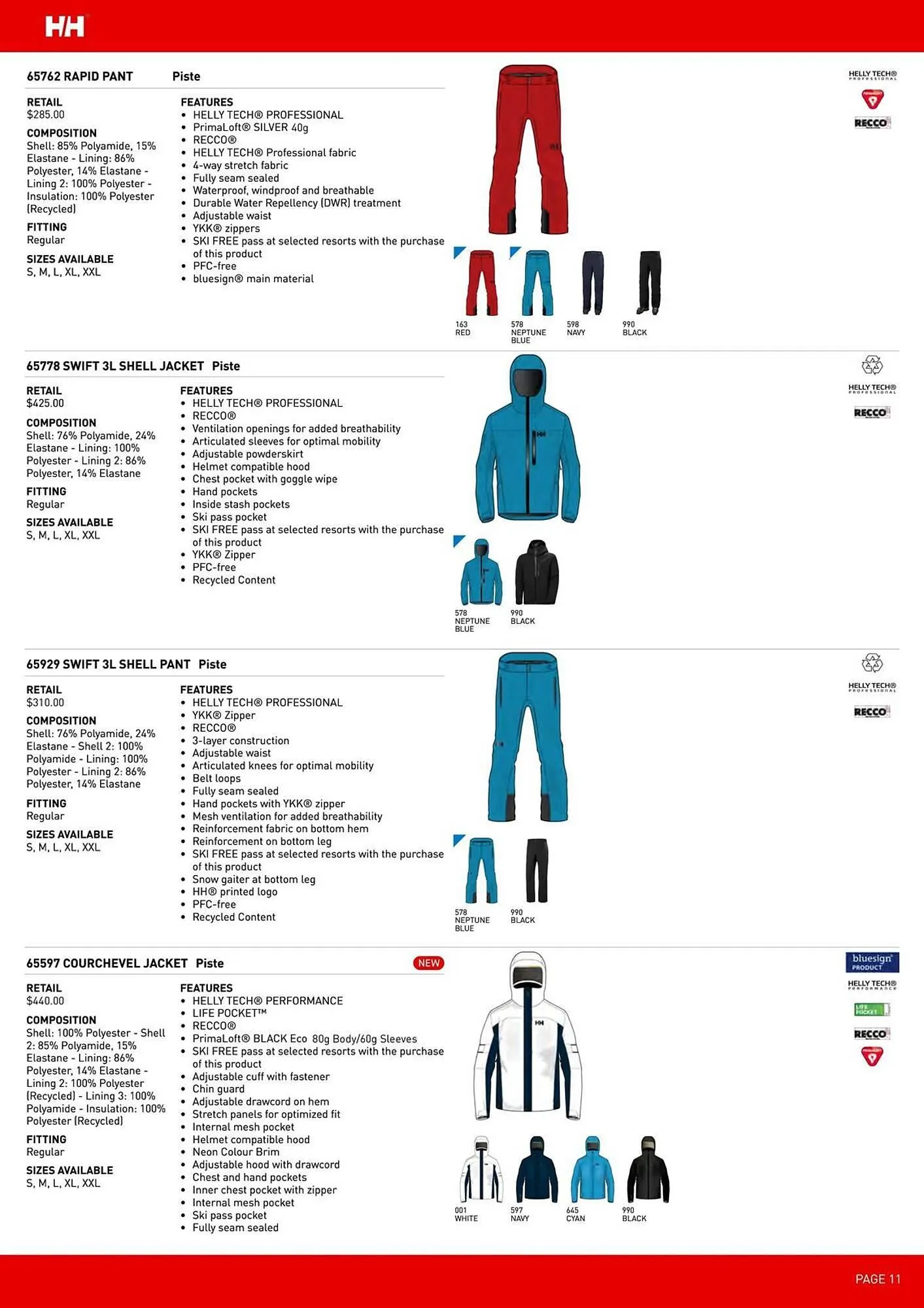 Helly Hansen flyer from September 11 to February 28 2026 - flyer page 11