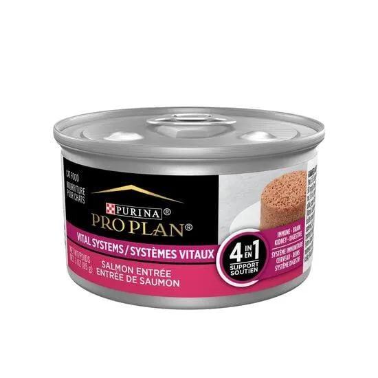 Entrée de saumon formule systèmes vitaux pour chats, 85 g