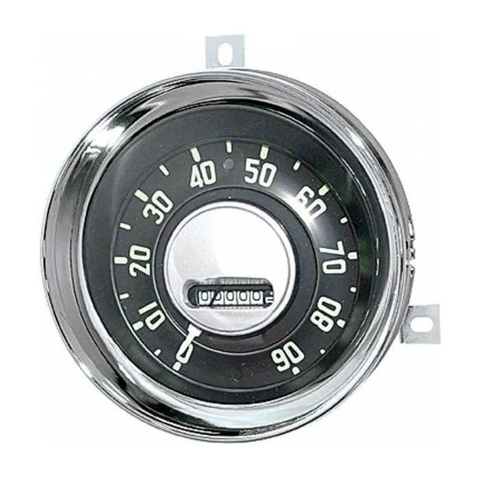 Counterpart Automotive 1947-51 GMC Truck Speedometer Cluster (Beige Face)