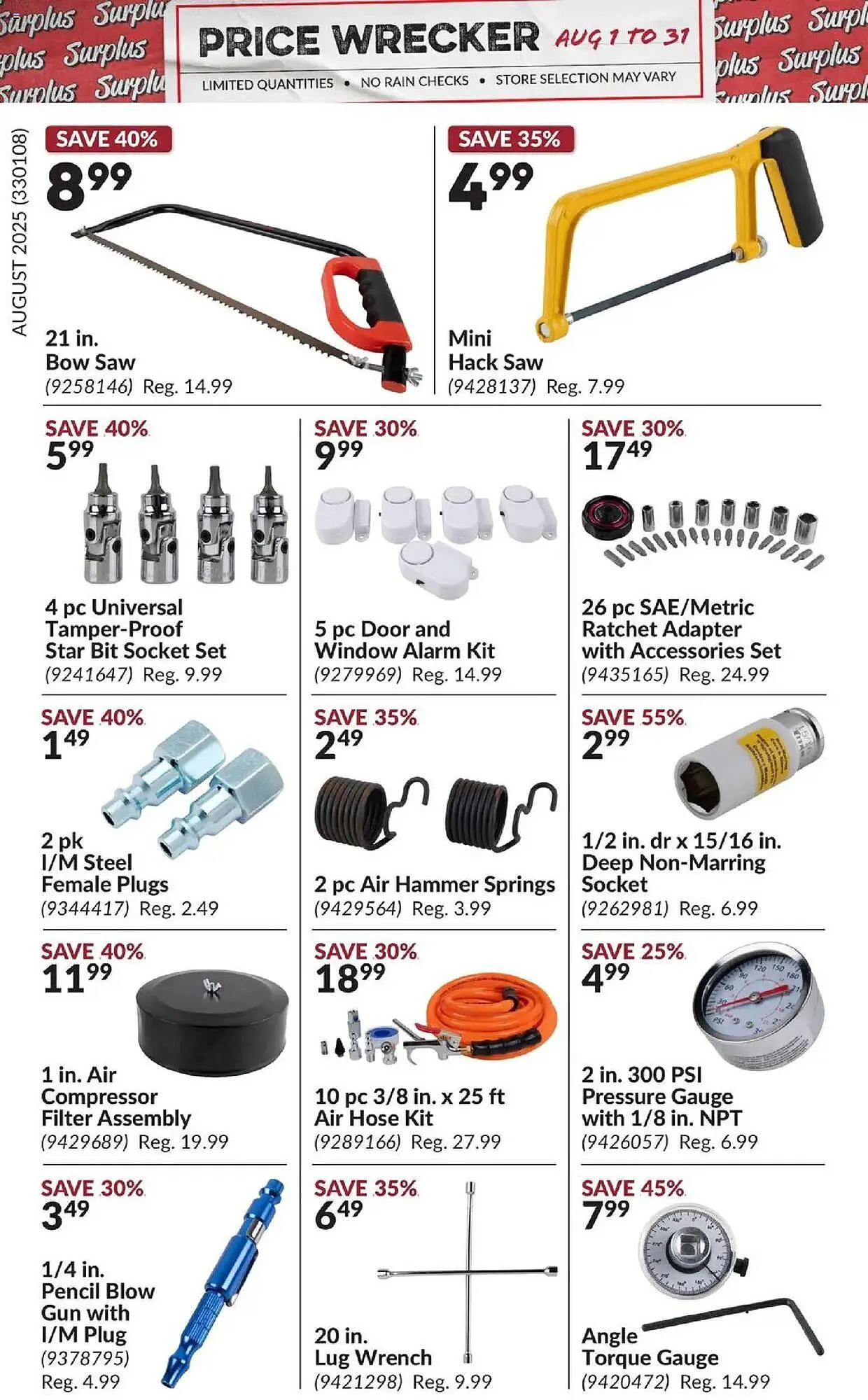 Princess Auto flyer from August 1 to September 1 2025 - flyer page 11