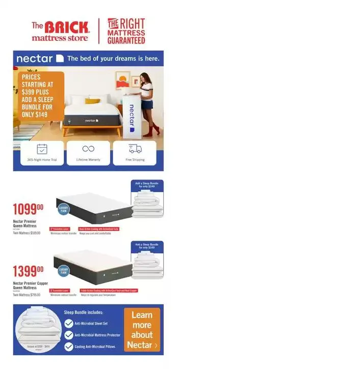 Brick Mattress Store from February 28 to March 12 2025 - flyer page 12