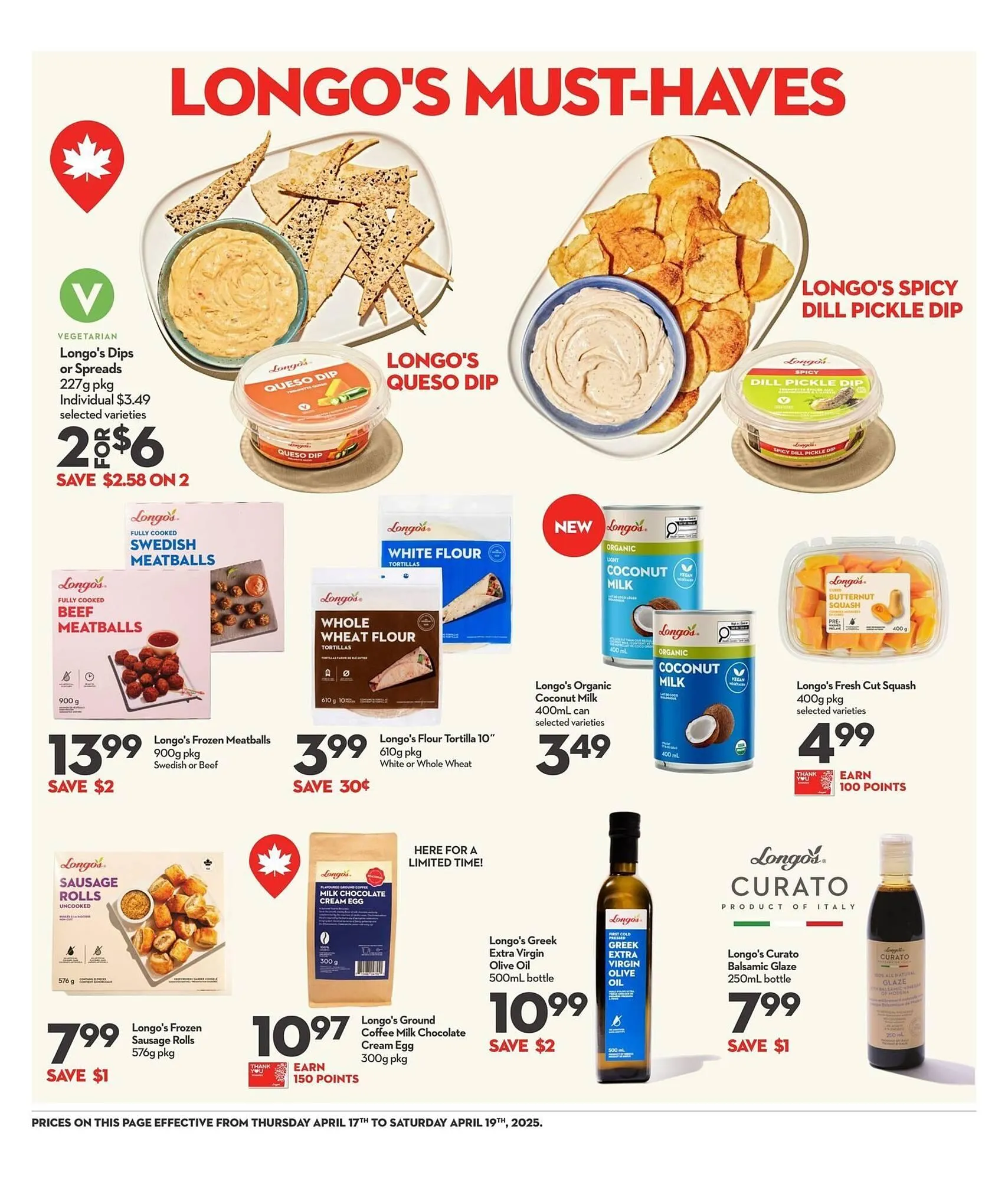 Longo's flyer from April 17 to April 19 2025 - flyer page 17