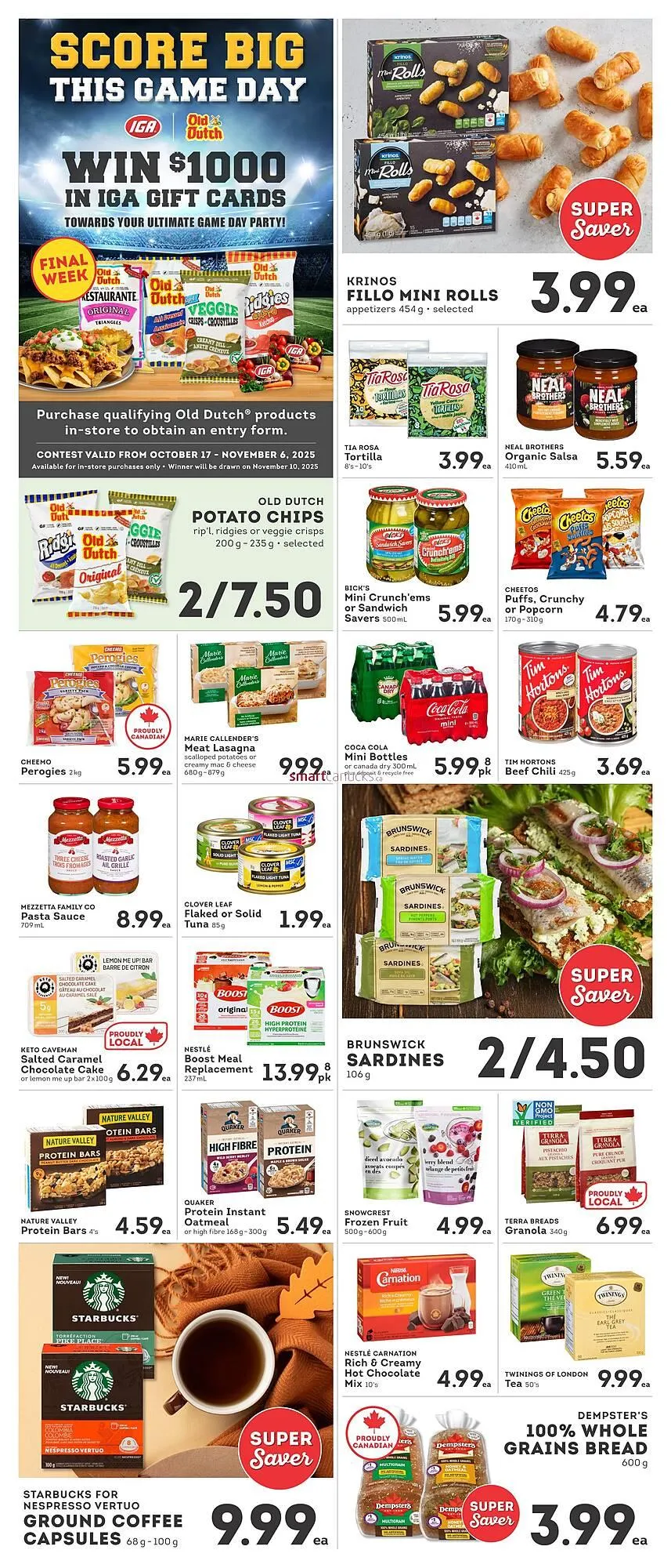 IGA flyer from October 31 to November 6 2025 - flyer page 4
