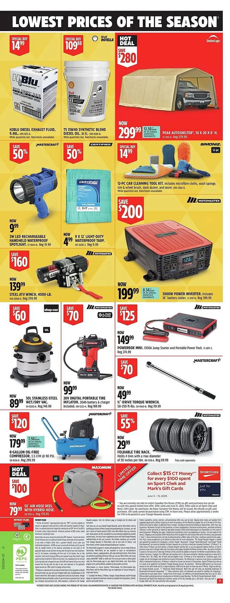 Canadian Tire flyer from June 5 to June 15 2025 - flyer page 12