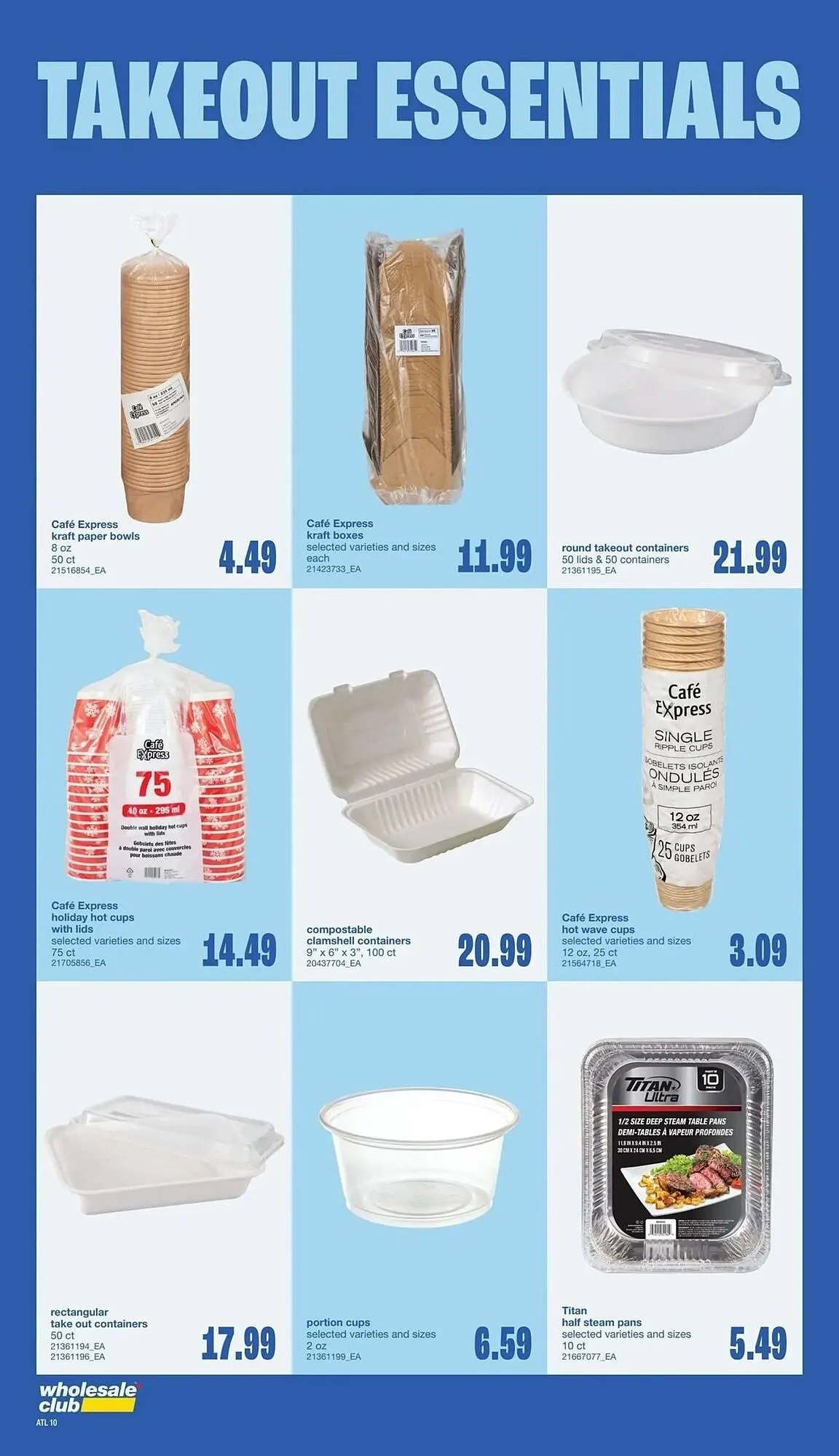 Wholesale Club flyer from November 13 to December 3 2025 - flyer page 10