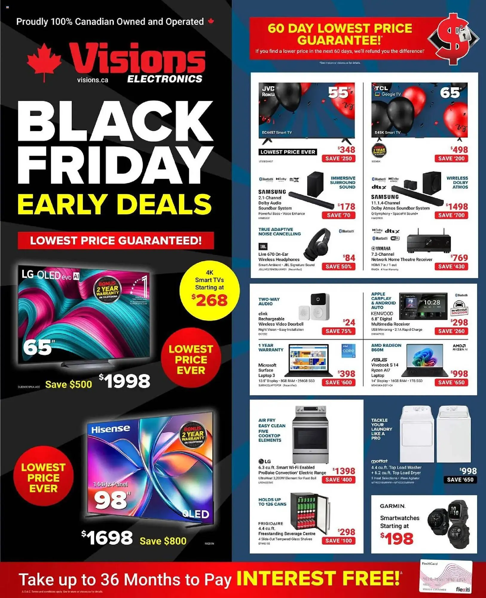 Visions Electronics flyer from November 7 to November 13 2025 - flyer page 1