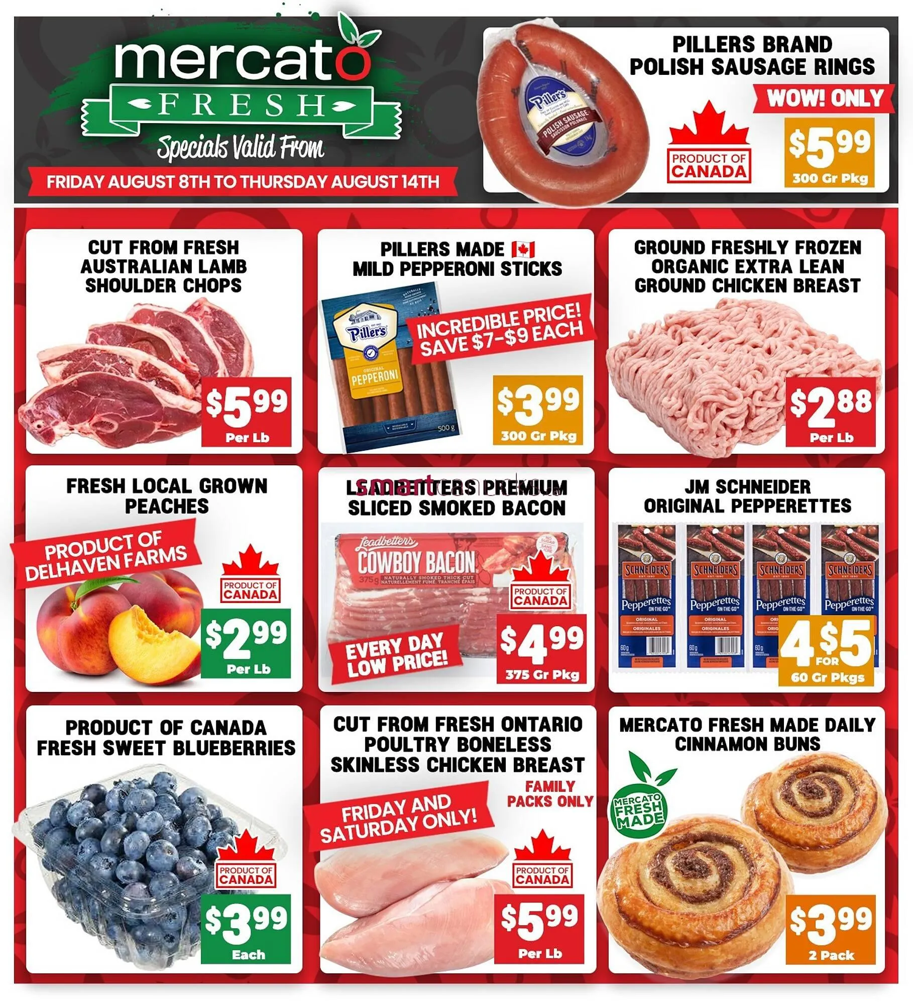Mercato Fresh flyer from August 8 to August 14 2025 - flyer page 1
