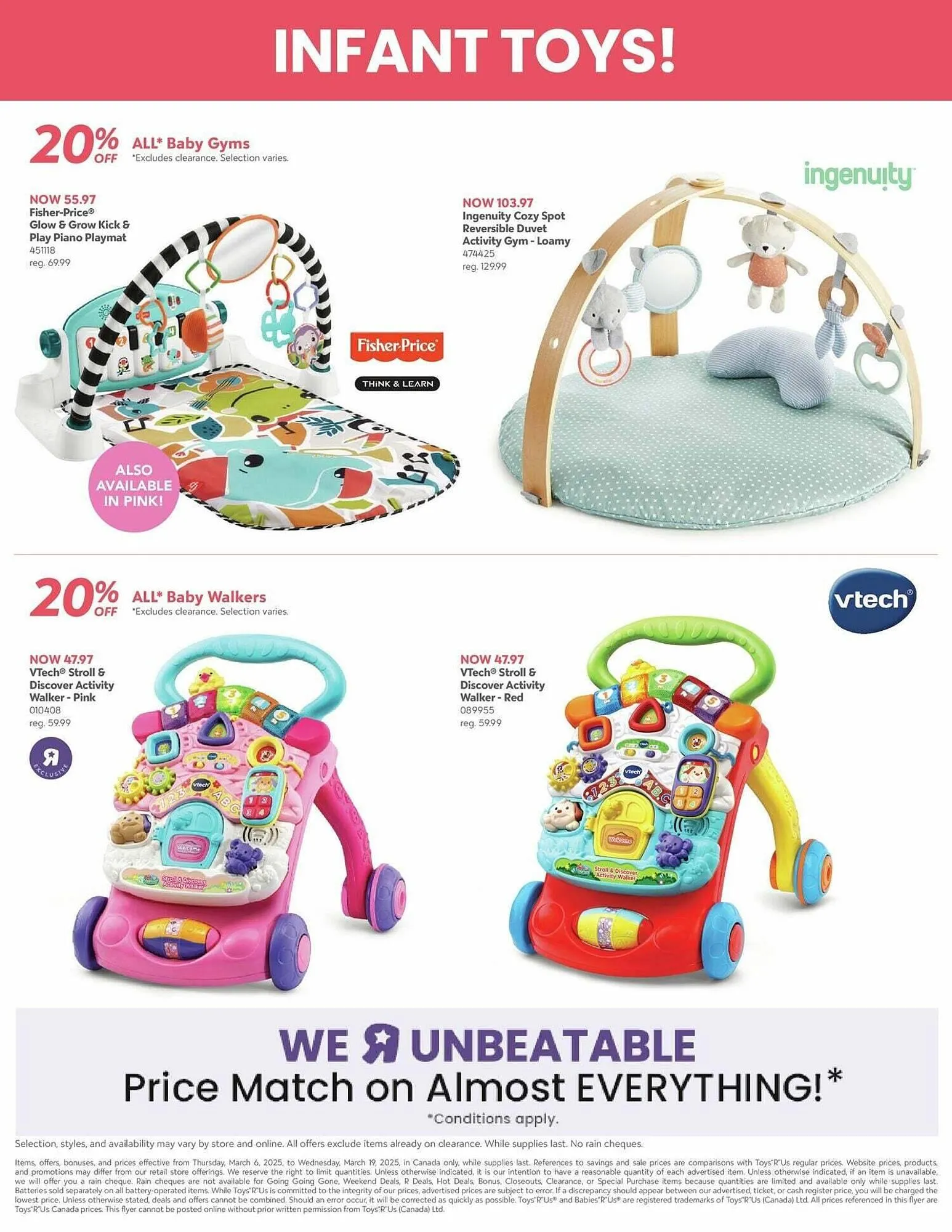 Babies 'R' Us flyer from March 6 to March 20 2025 - flyer page 17