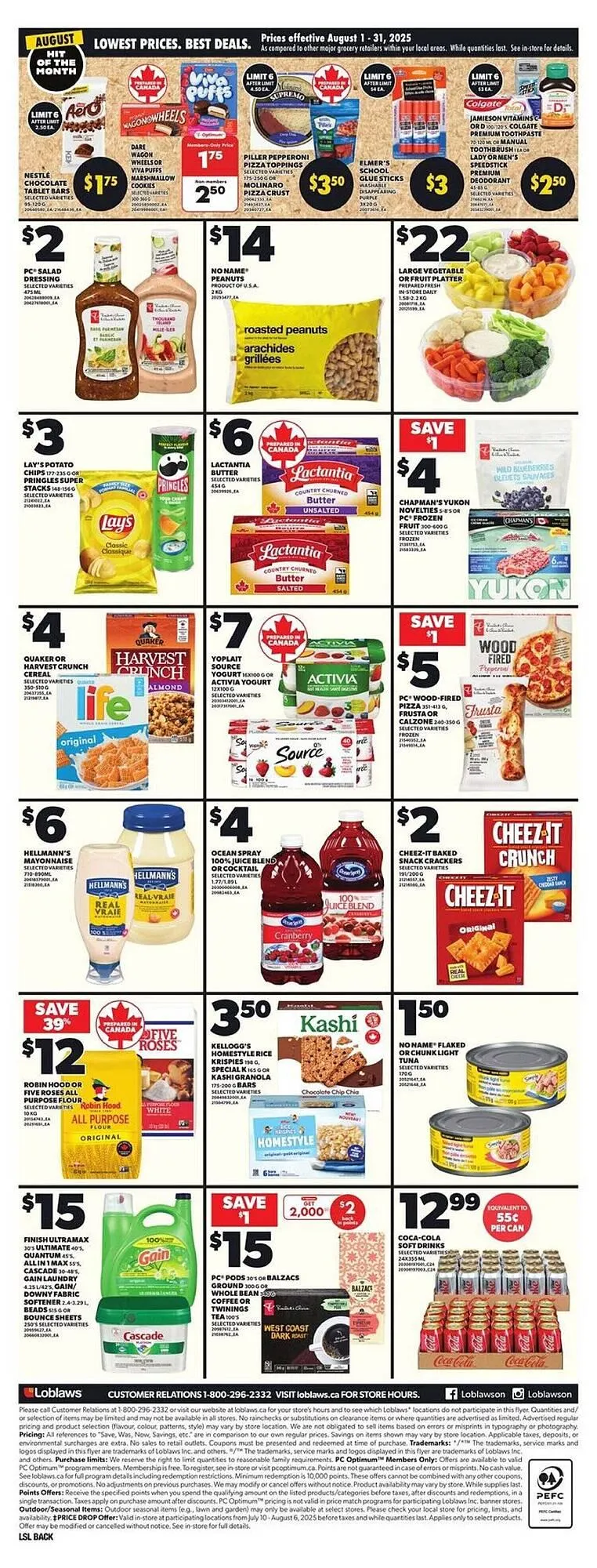 Loblaws flyer from July 31 to August 7 2025 - flyer page 4