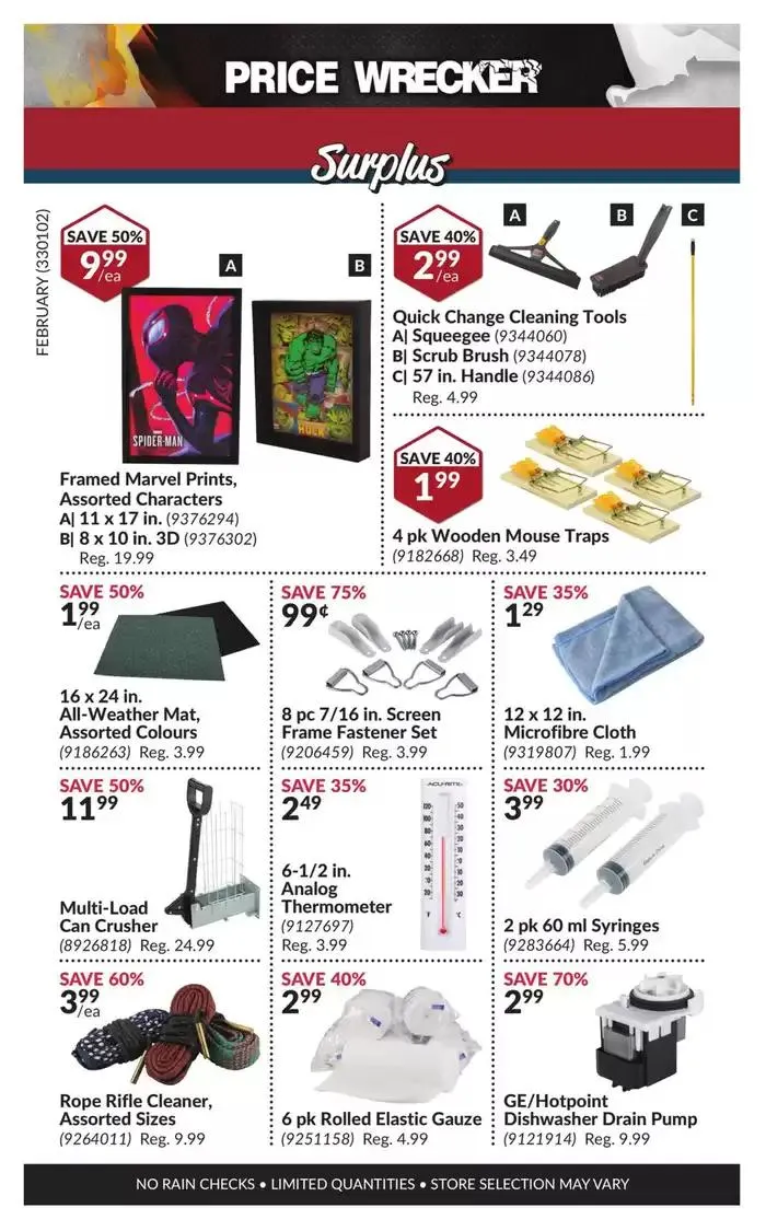 Current deals and offers from February 1 to February 28 2025 - flyer page 1