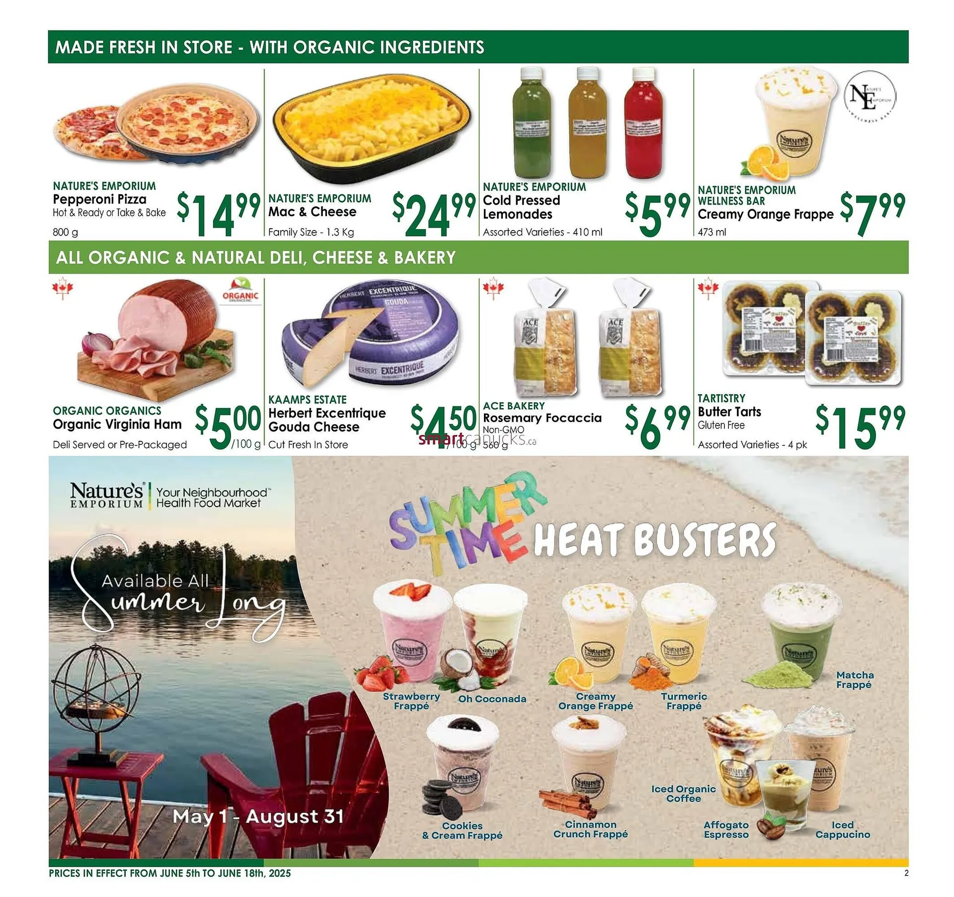 Nature's Emporium flyer from June 6 to June 12 2025 - flyer page 2