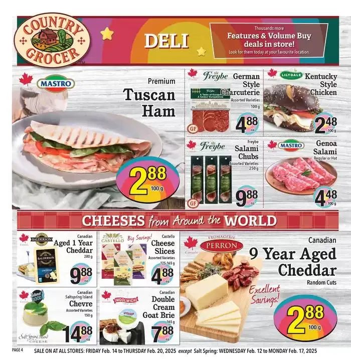 Our best bargains from February 12 to February 26 2025 - flyer page 4
