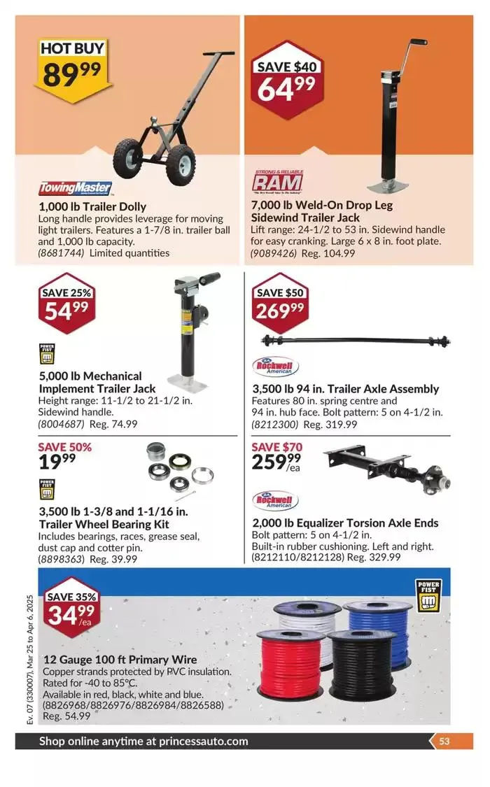 National Sale from March 25 to April 6 2025 - flyer page 58