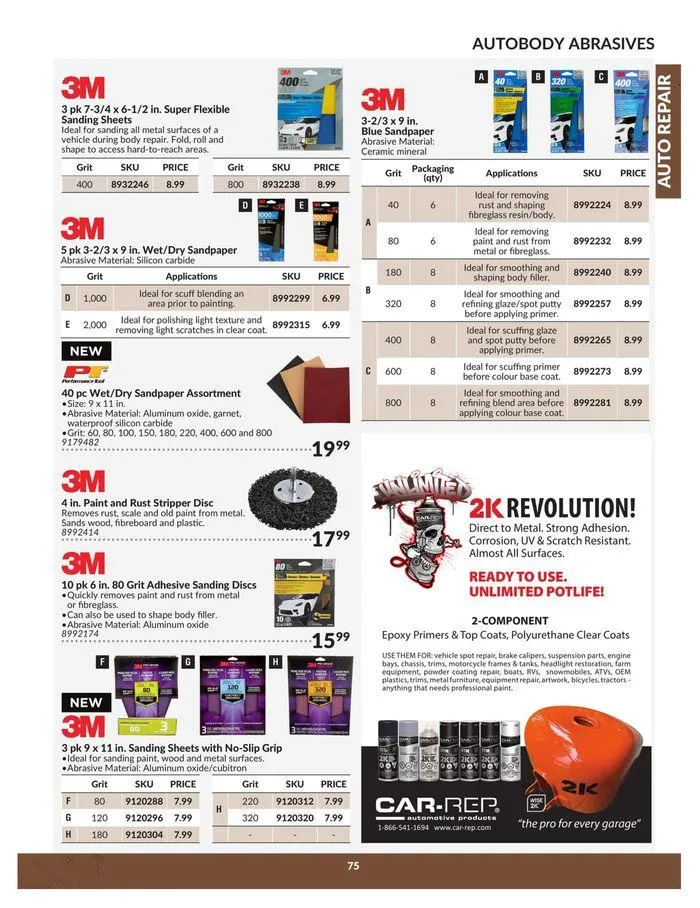 Auto Repair Catalogue from April 23 to April 22 2025 - flyer page 75