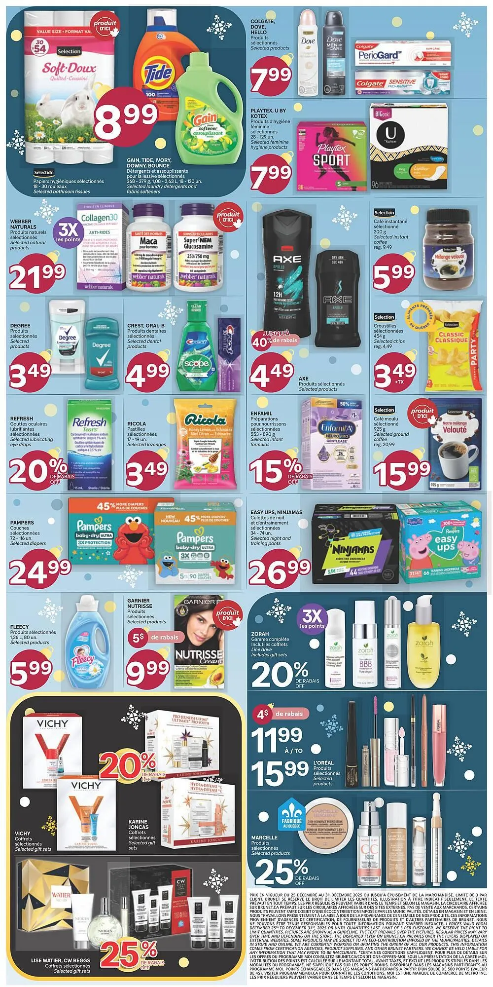 Brunet flyer from December 25 to December 31 2025 - flyer page 9
