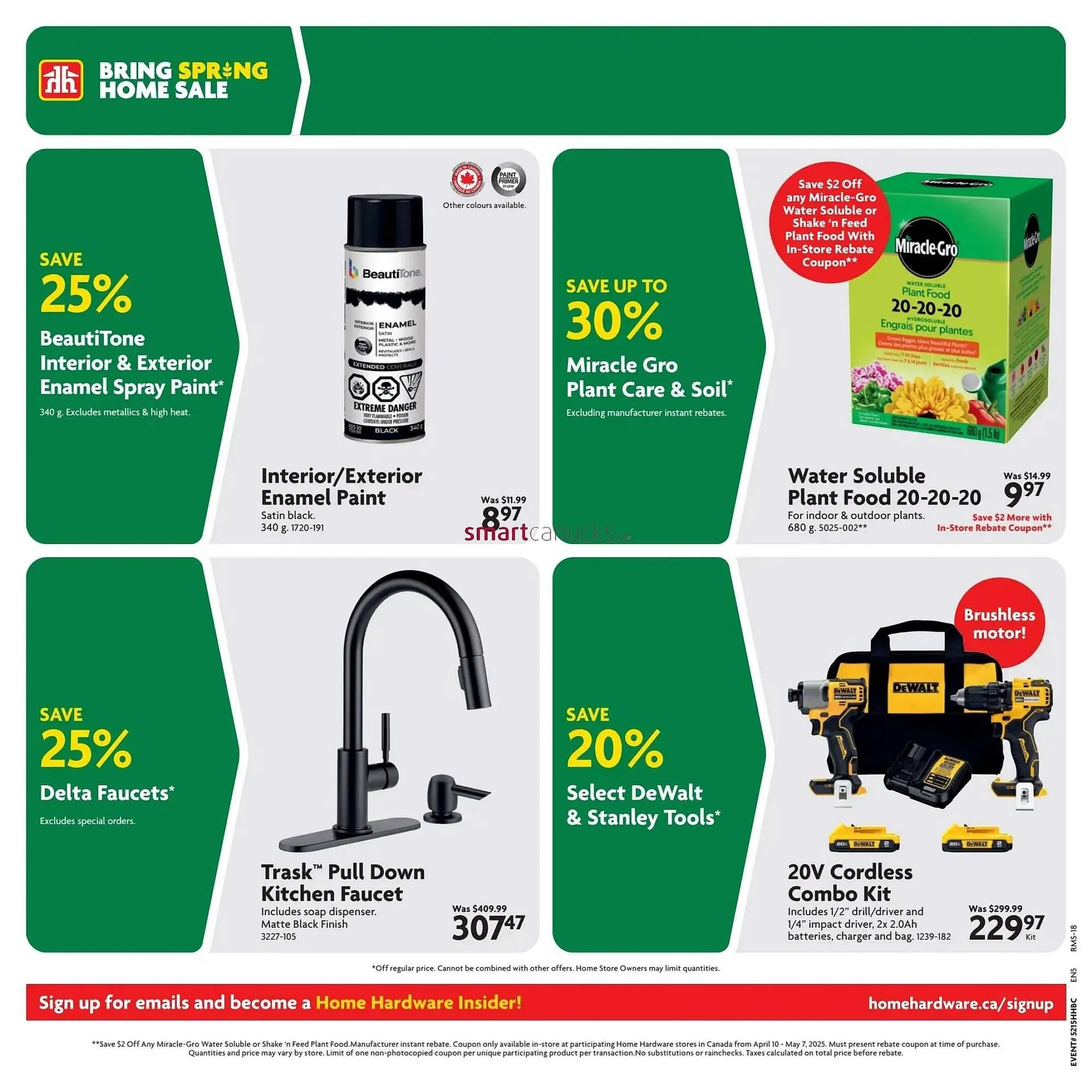 Home Hardware flyer from April 10 to April 16 2025 - flyer page 17