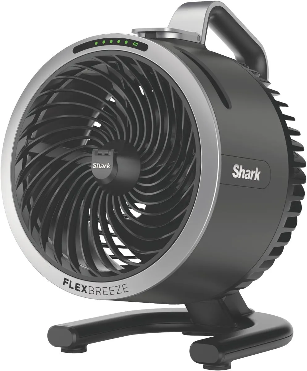 Shark FlexBreeze HydroGo Misting Portable Fan (Dark Grey)