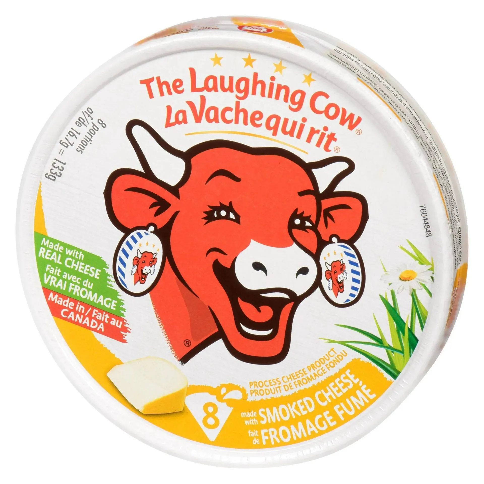 The Laughing Cow Smoked Cheese 8por