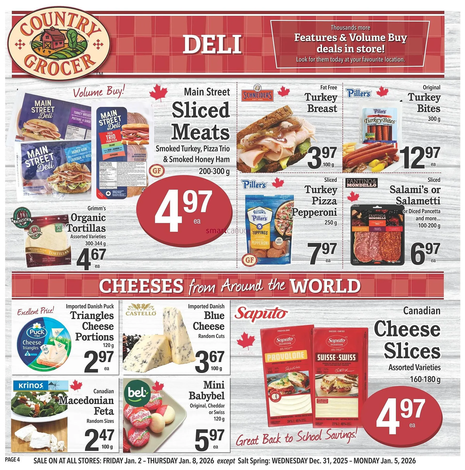 Country Grocer flyer from January 2 to January 8 2026 - flyer page 4