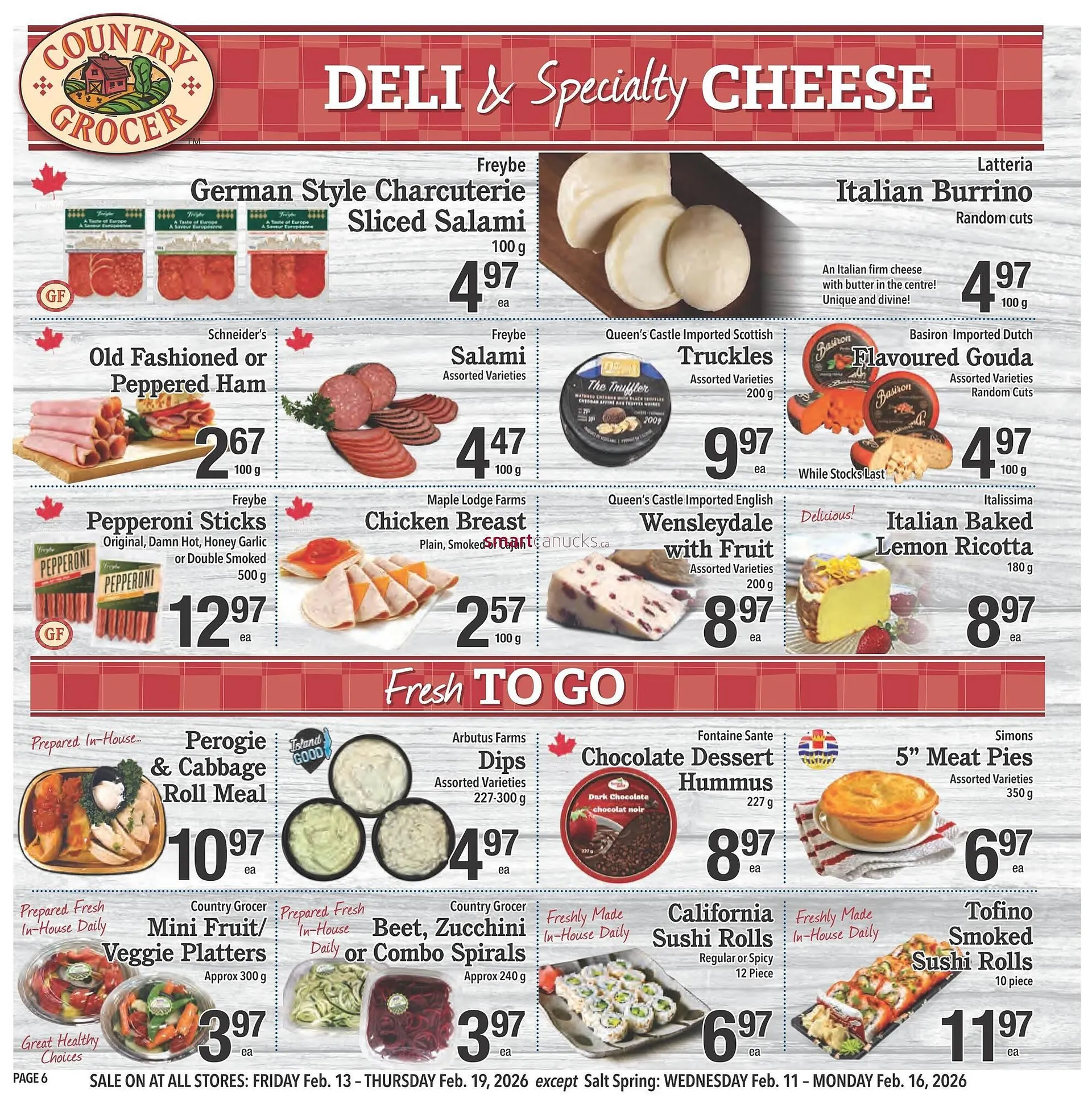 Country Grocer flyer from February 13 to February 19 2026 - flyer page 6