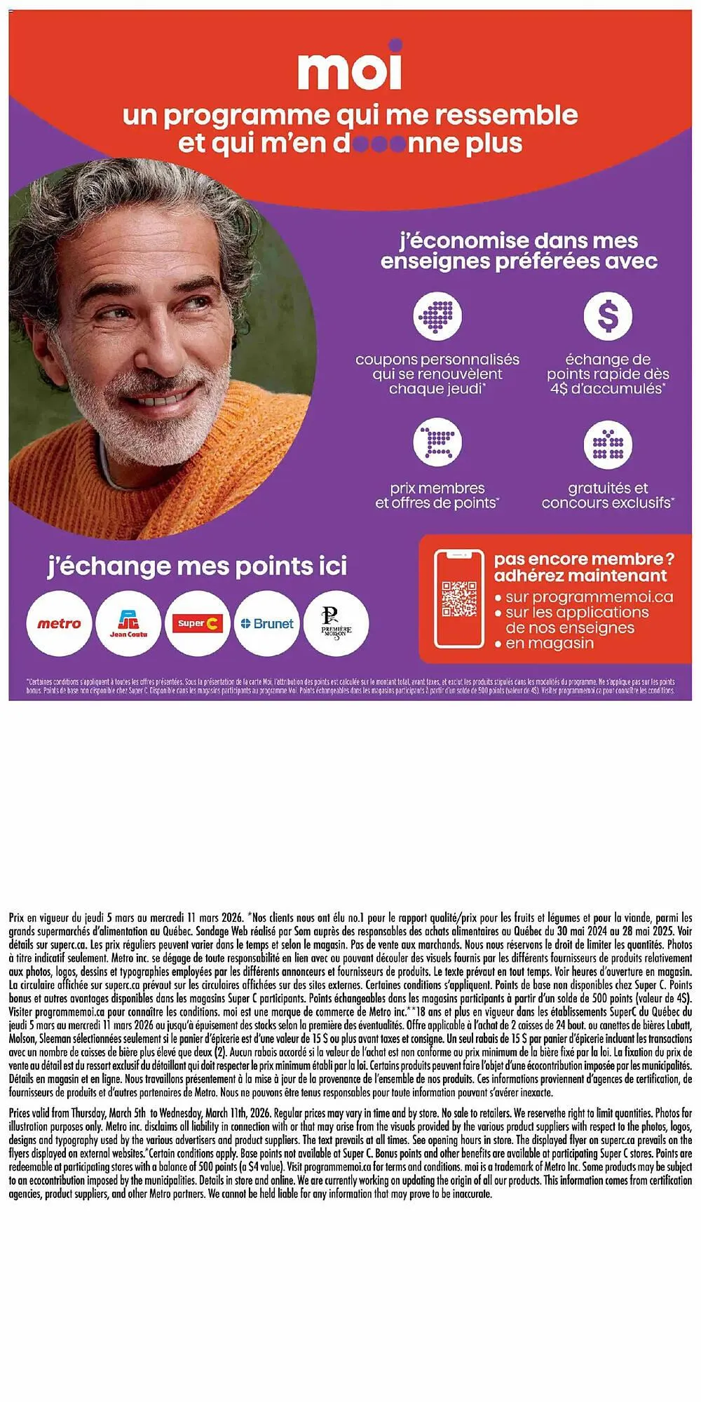 Super C flyer from March 5 to March 12 2026 - flyer page 14