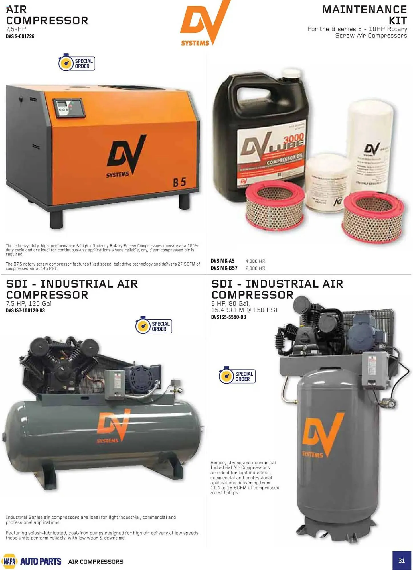 NAPA Auto Parts flyer from July 1 to August 30 2025 - flyer page 31